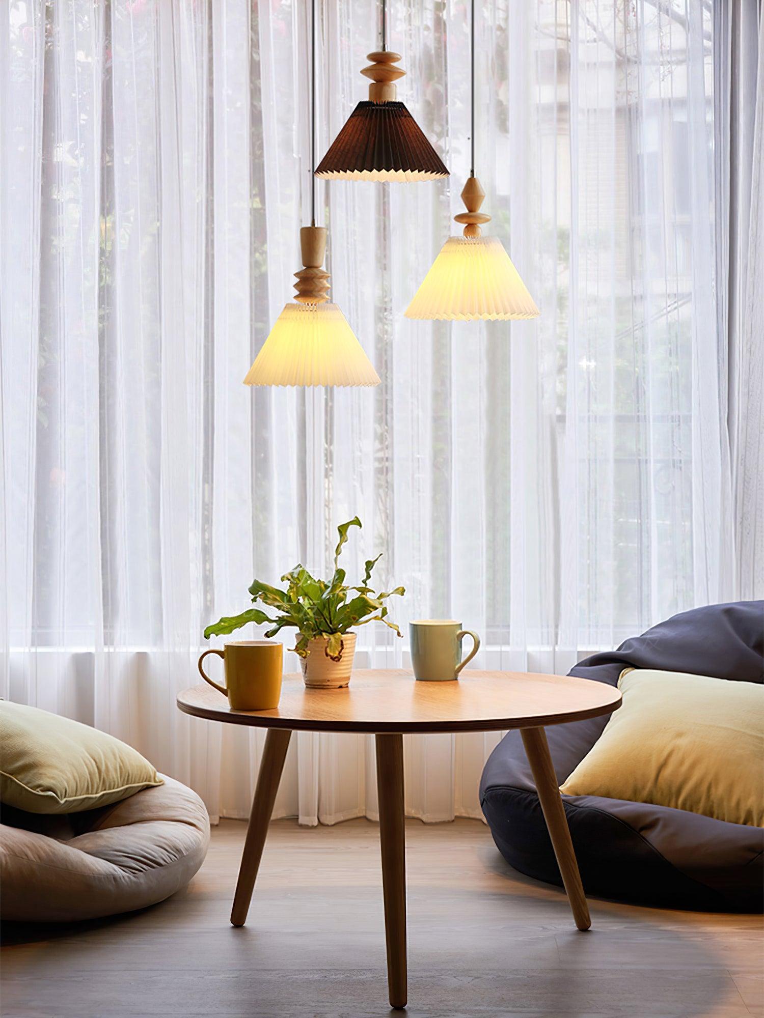 Eurrinion Wood Pendant Light