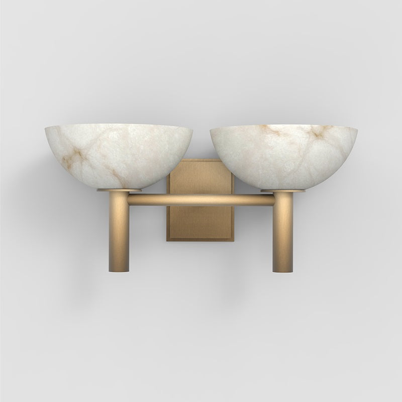 Weft Modern Minimalist Alabaster Wall Lamp - Letslighting