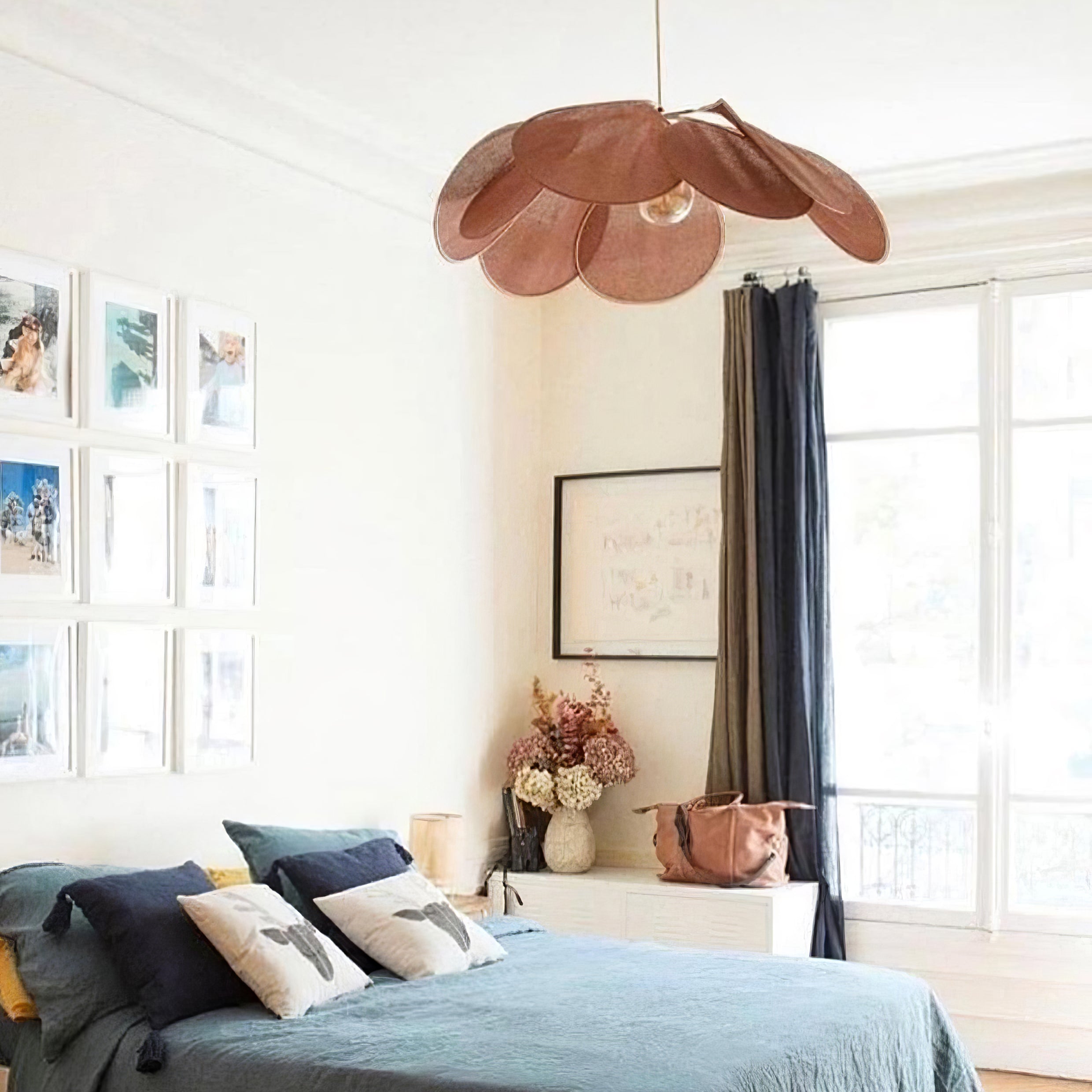 Zerithire Fabric Nature-inspired Pendant Lamp - Letslighting