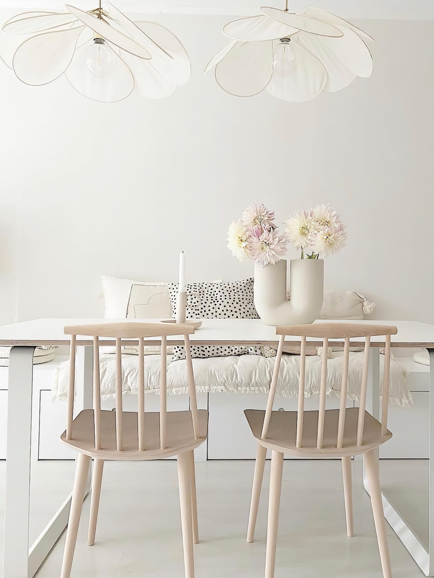 Zerithire Fabric Nature-inspired Pendant Lamp - Letslighting