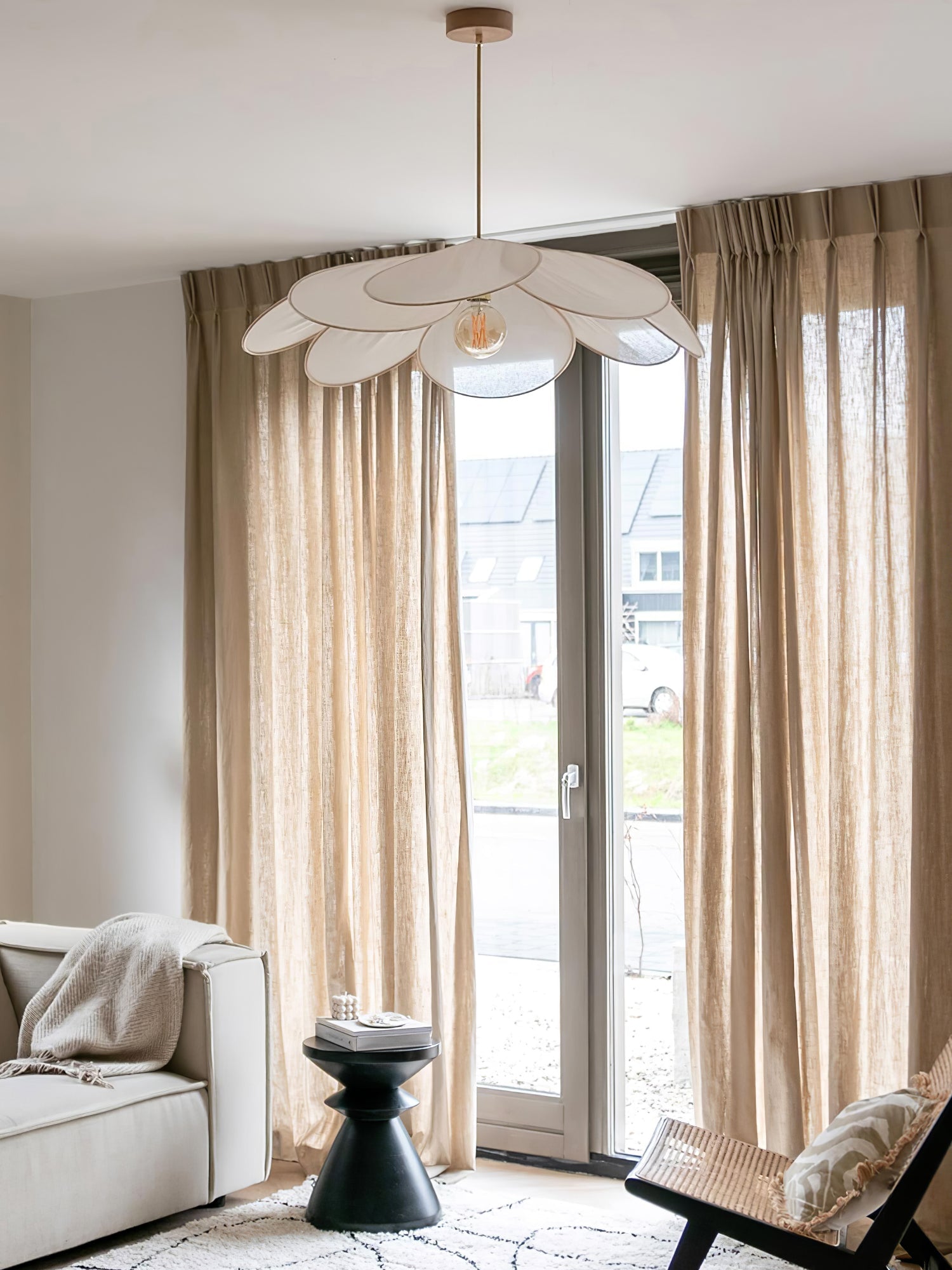 Zerithire Fabric Nature-inspired Pendant Lamp - Letslighting