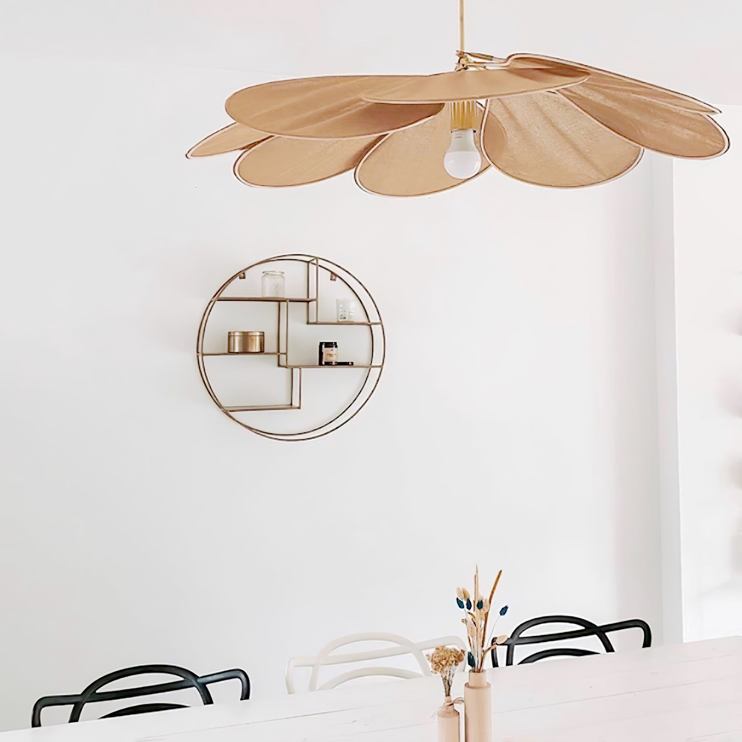Zerithire Fabric Nature-inspired Pendant Lamp - Letslighting