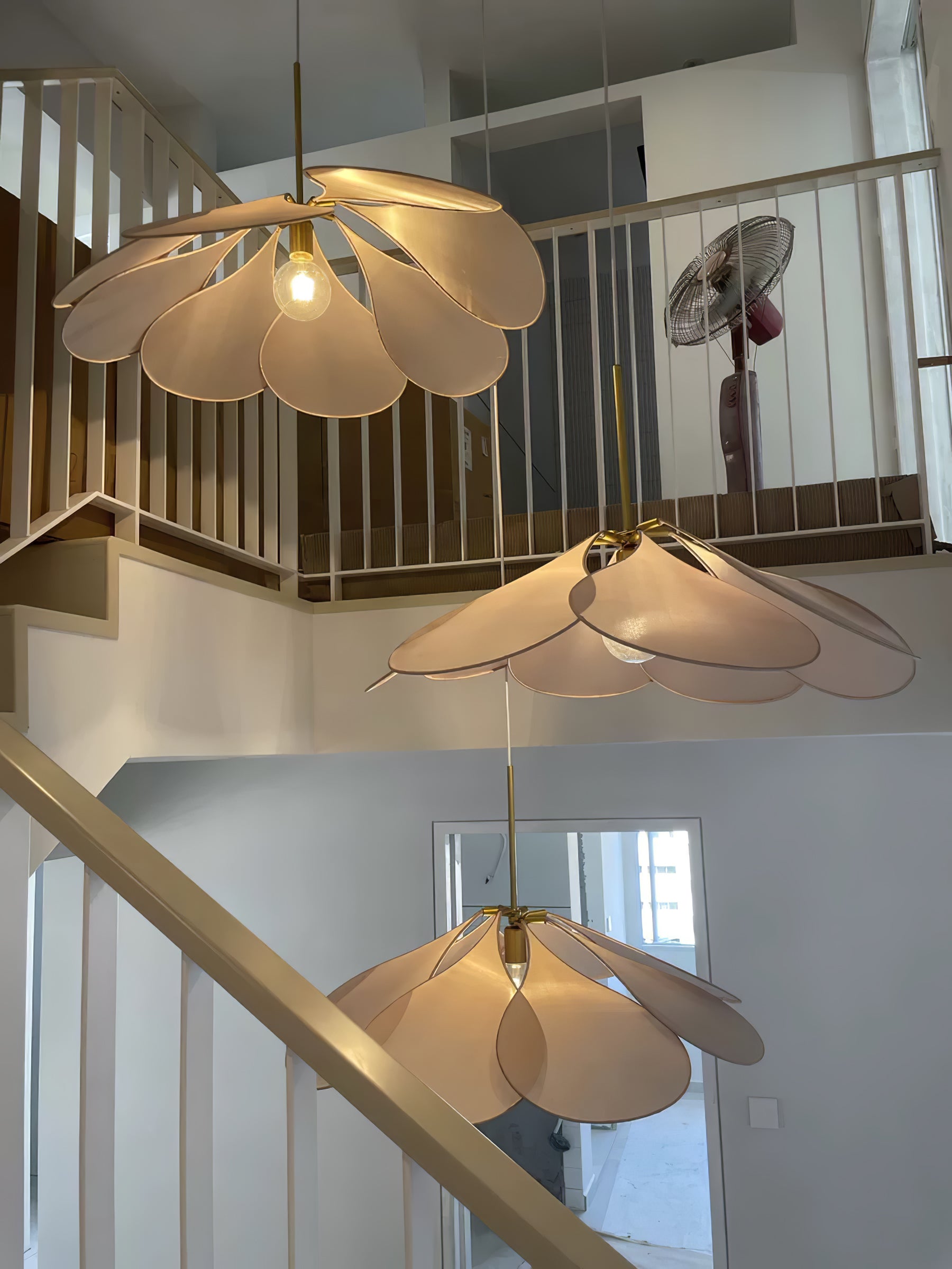 Zerithire Fabric Nature-inspired Pendant Lamp - Letslighting