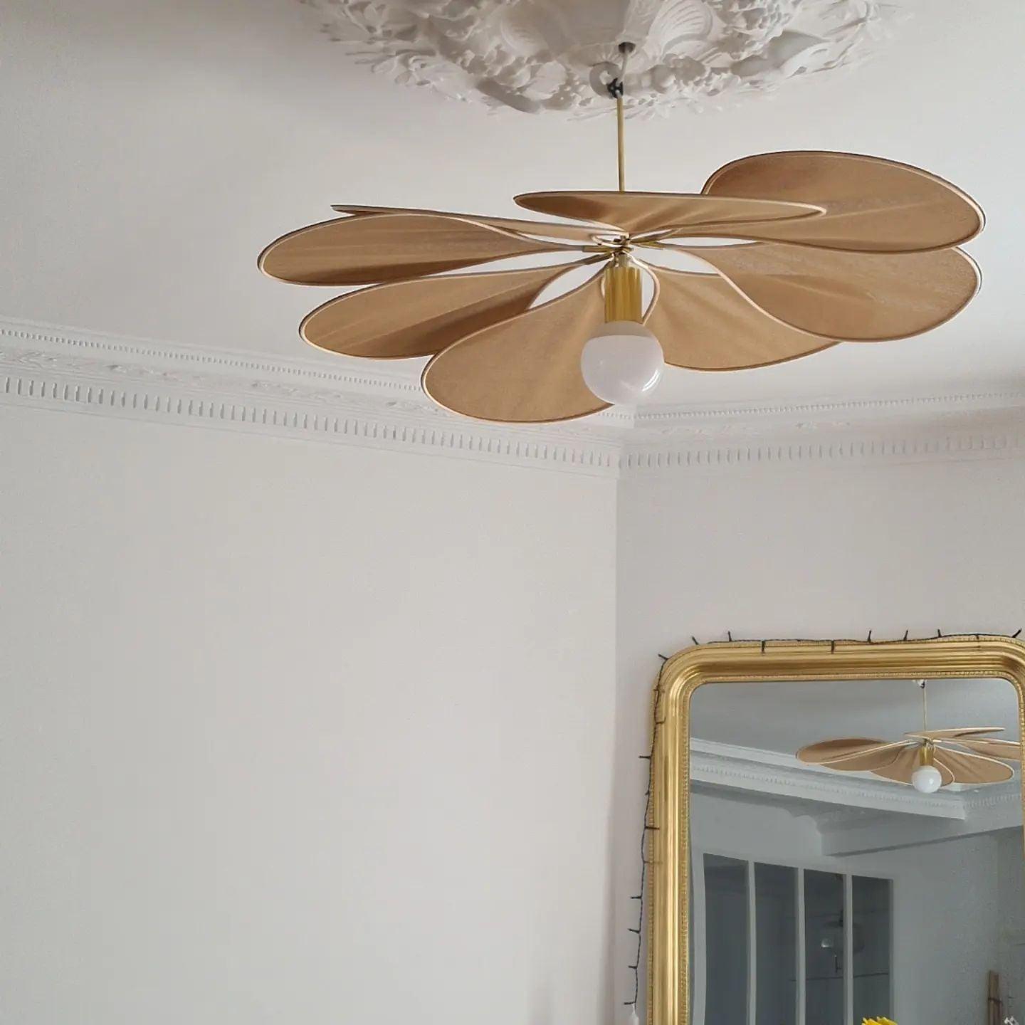 Zerithire Fabric Nature-inspired Pendant Lamp - Letslighting