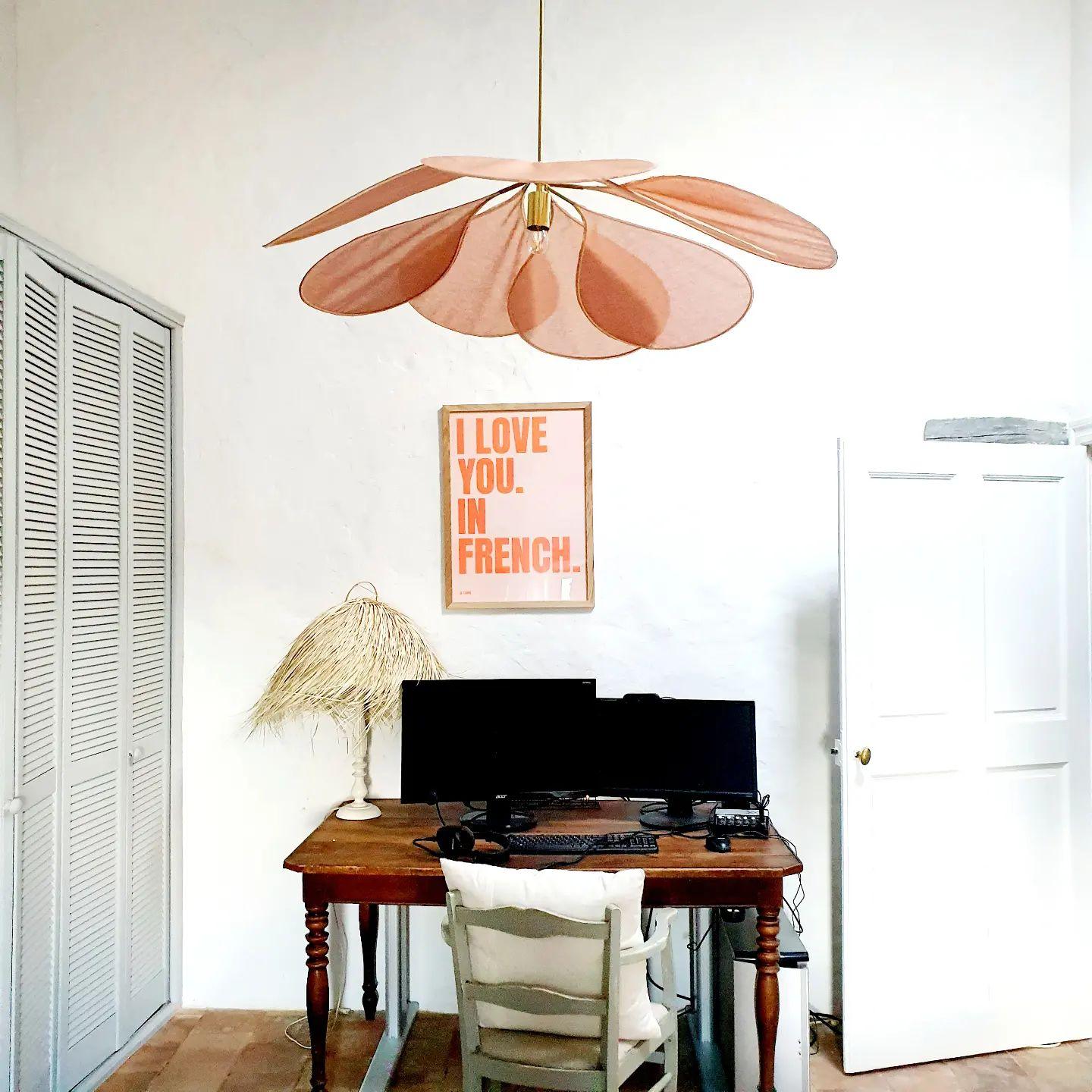 Zerithire Fabric Nature-inspired Pendant Lamp - Letslighting