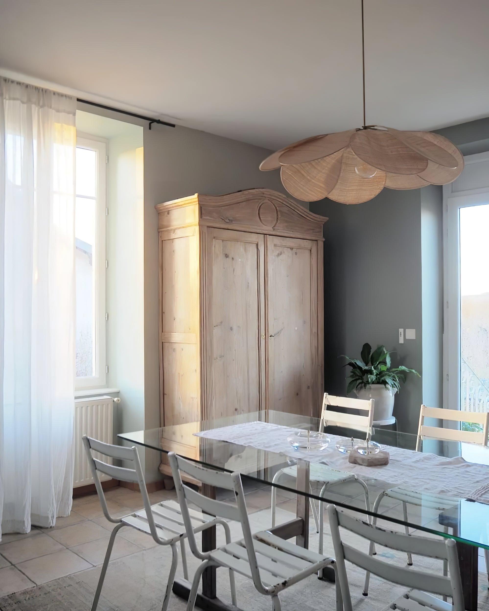 Zerithire Fabric Nature-inspired Pendant Lamp - Letslighting