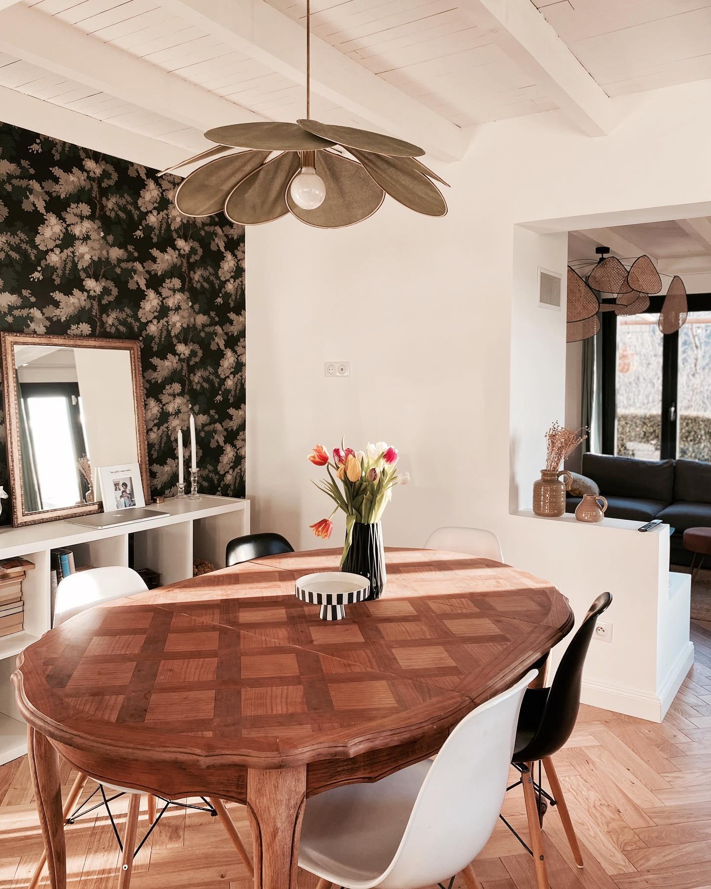 Zerithire Fabric Nature-inspired Pendant Lamp - Letslighting