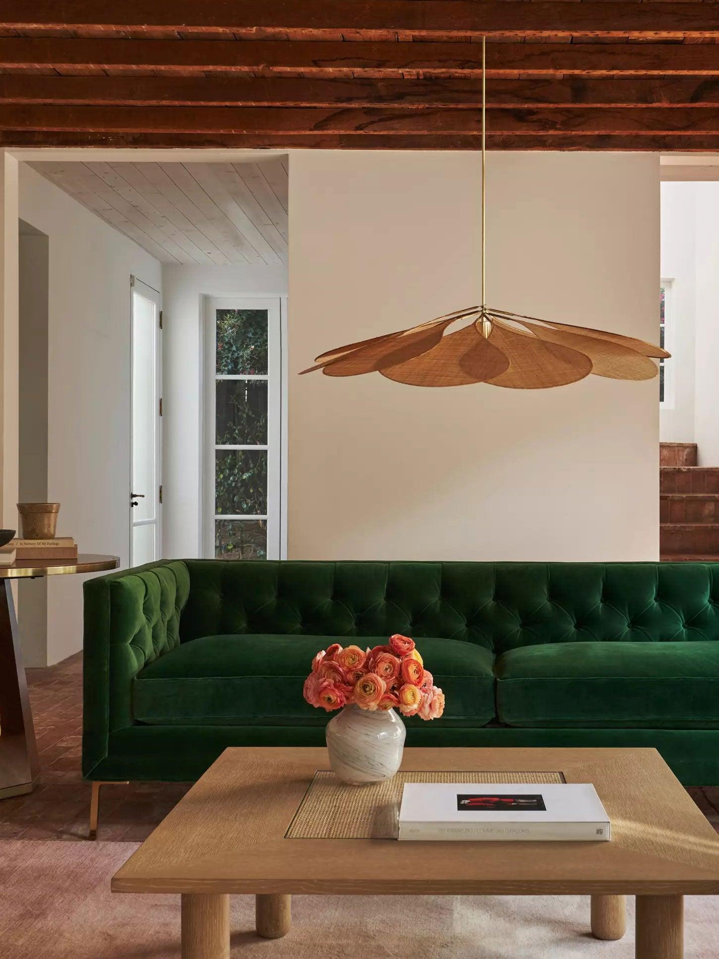 Zerithire Fabric Nature-inspired Pendant Lamp - Letslighting