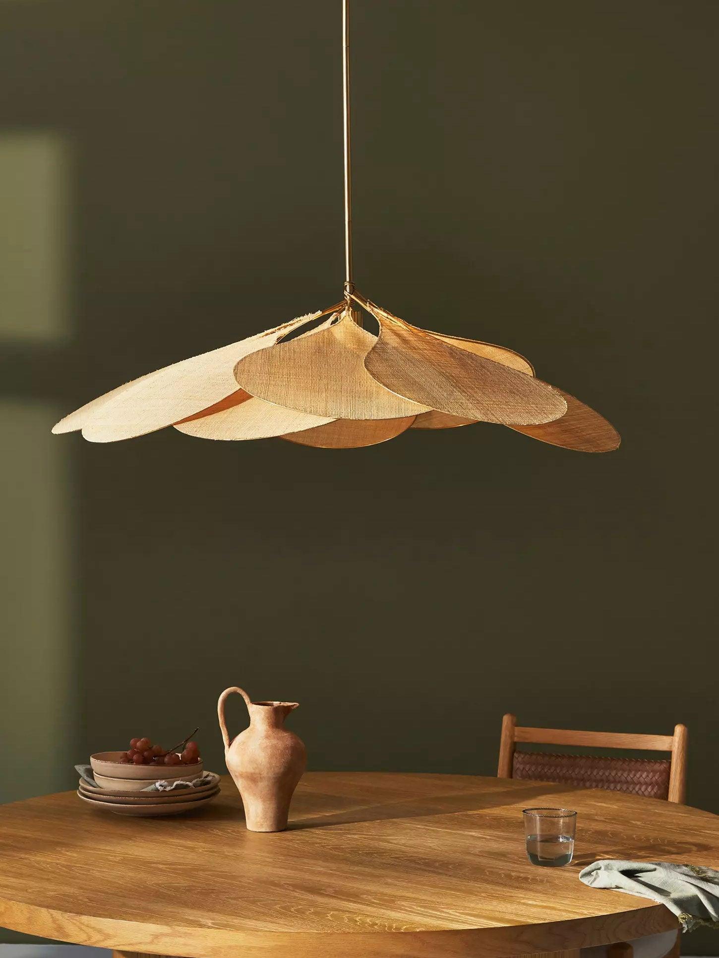 Zerithire Fabric Nature-inspired Pendant Lamp - Letslighting