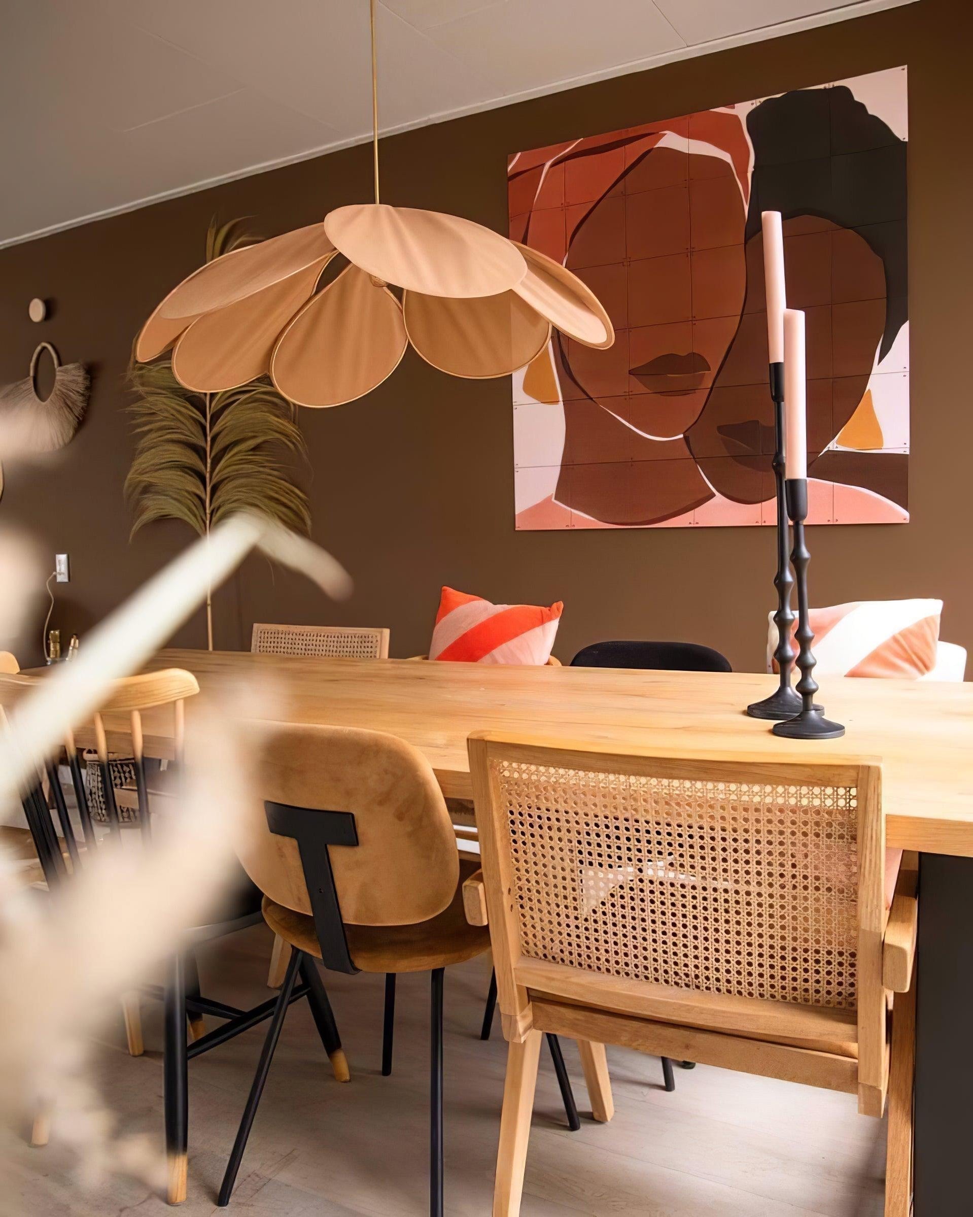 Zerithire Fabric Nature-inspired Pendant Lamp - Letslighting