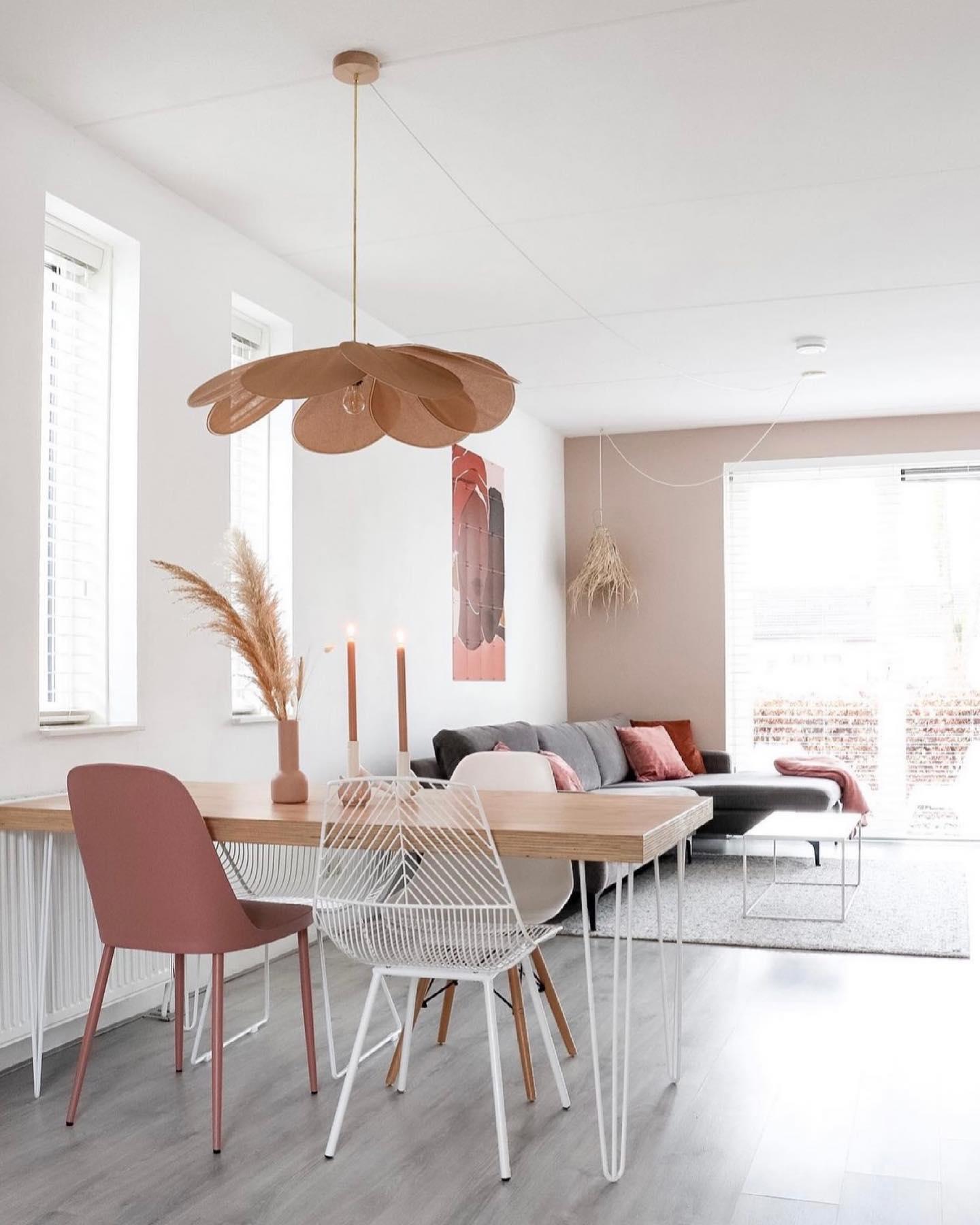 Zerithire Fabric Nature-inspired Pendant Lamp - Letslighting