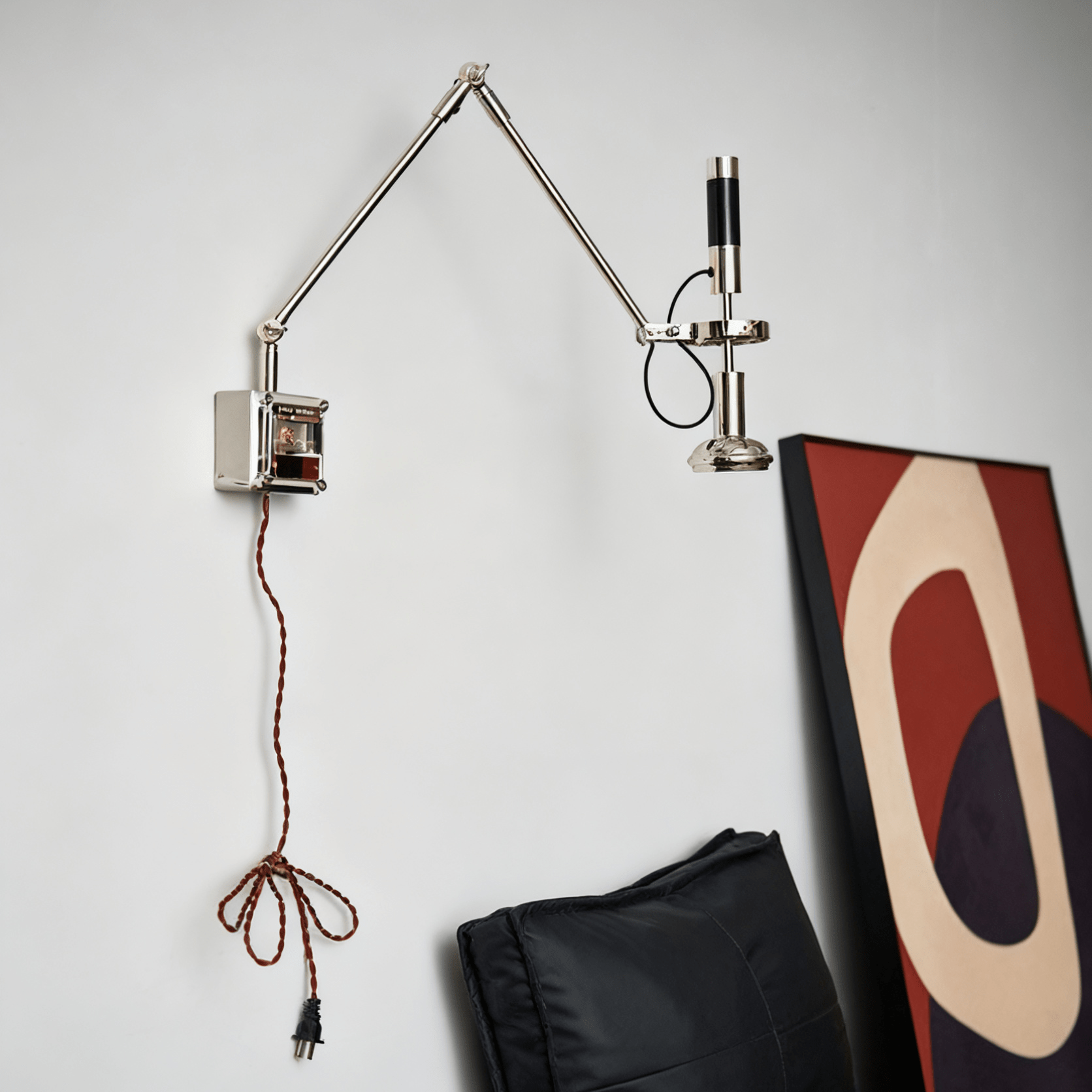 Beam Industrial Metal Wall Lamp