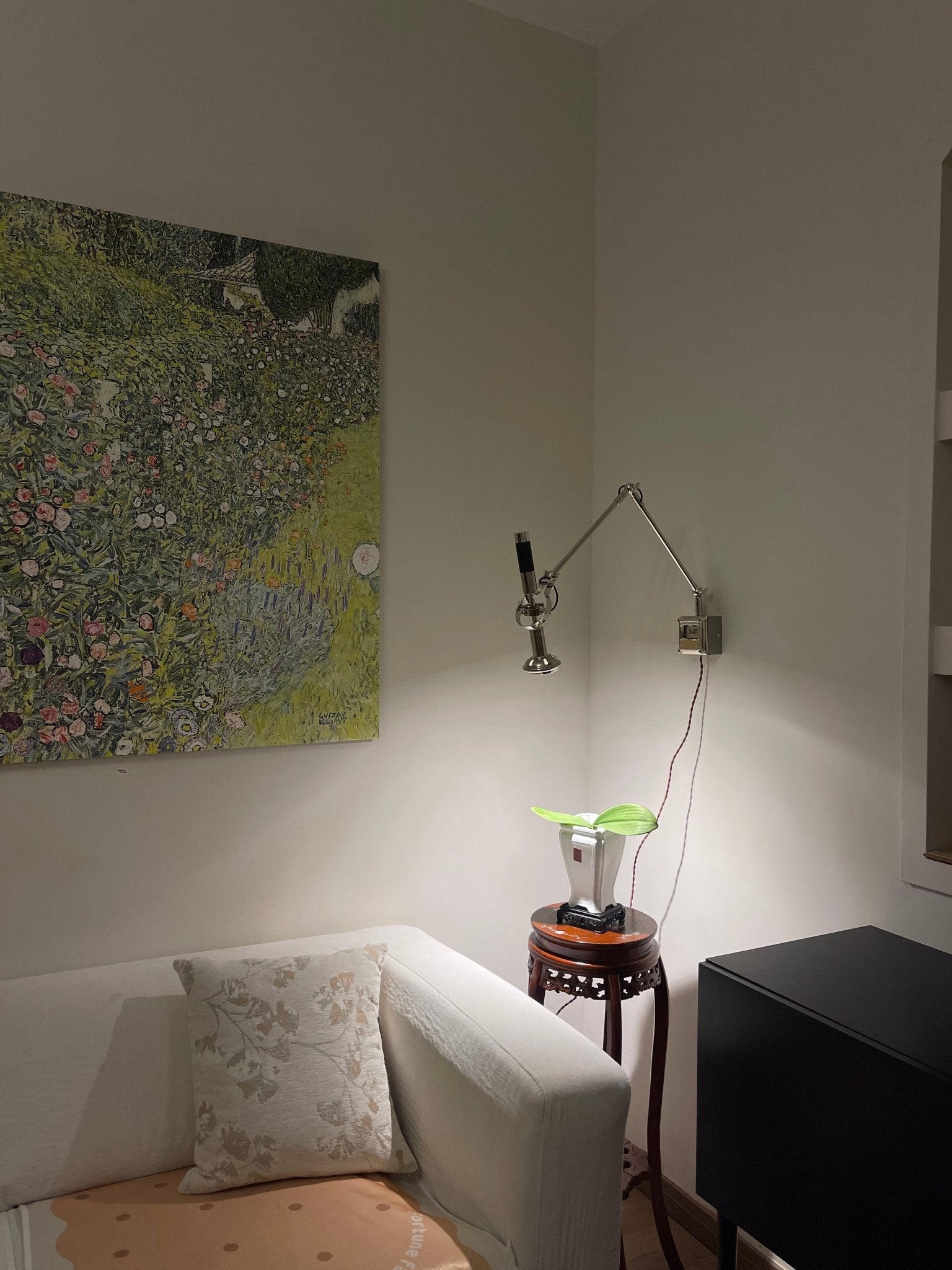 Beam Industrial Metal Wall Lamp