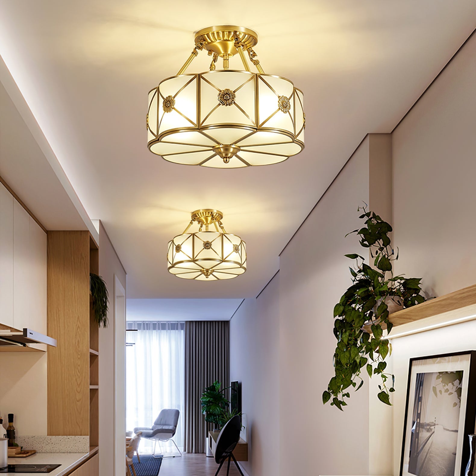 Preston Ceiling Lamp - Blowlighting