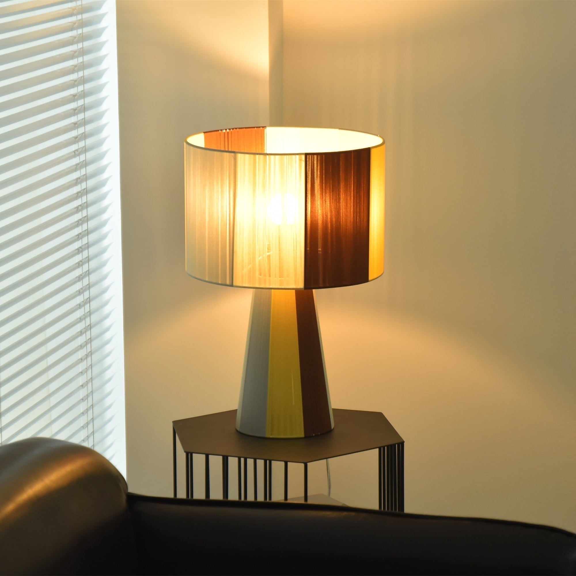 Ezra Modern Fabric Table Lamp - Letslighting