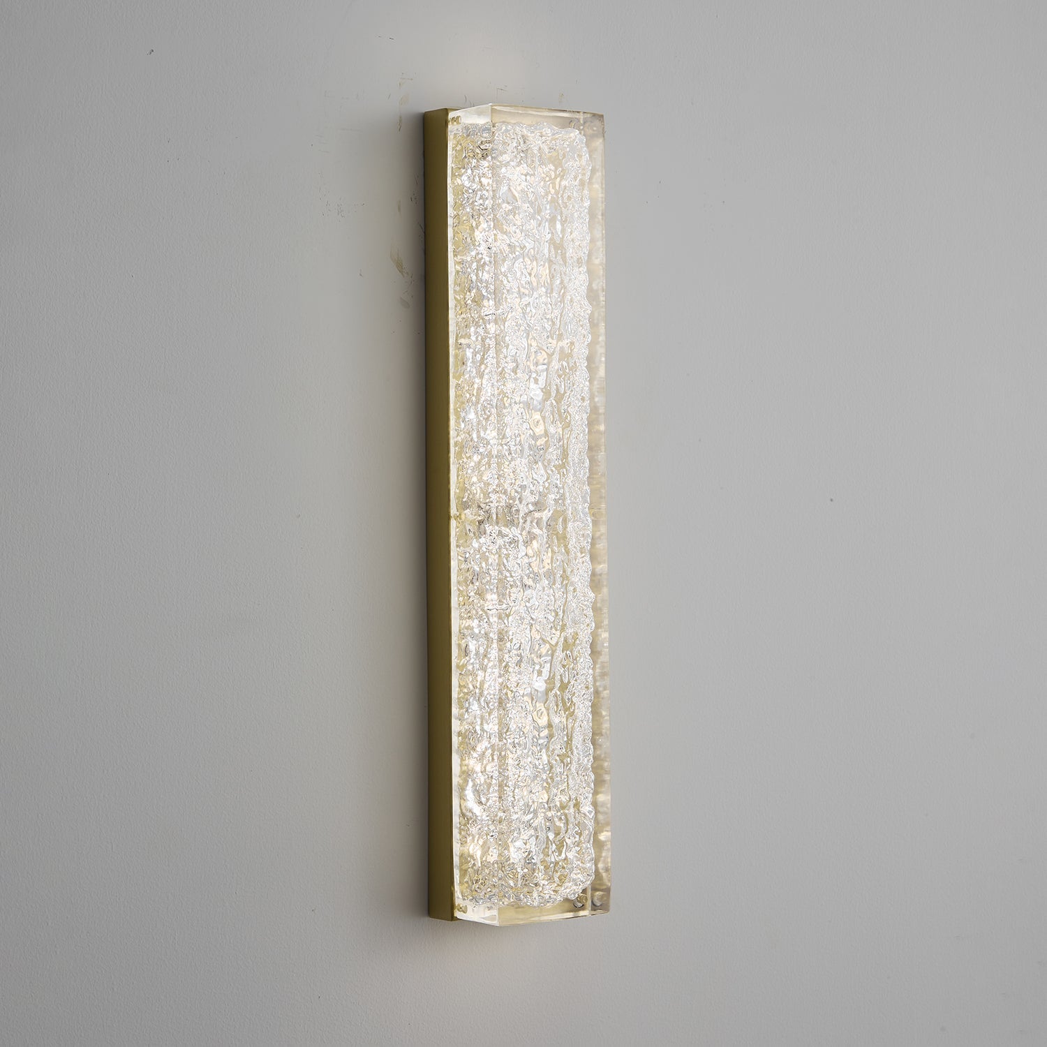 Egan Prismatic Rectangle Resin Wall Lamp - Letslighting