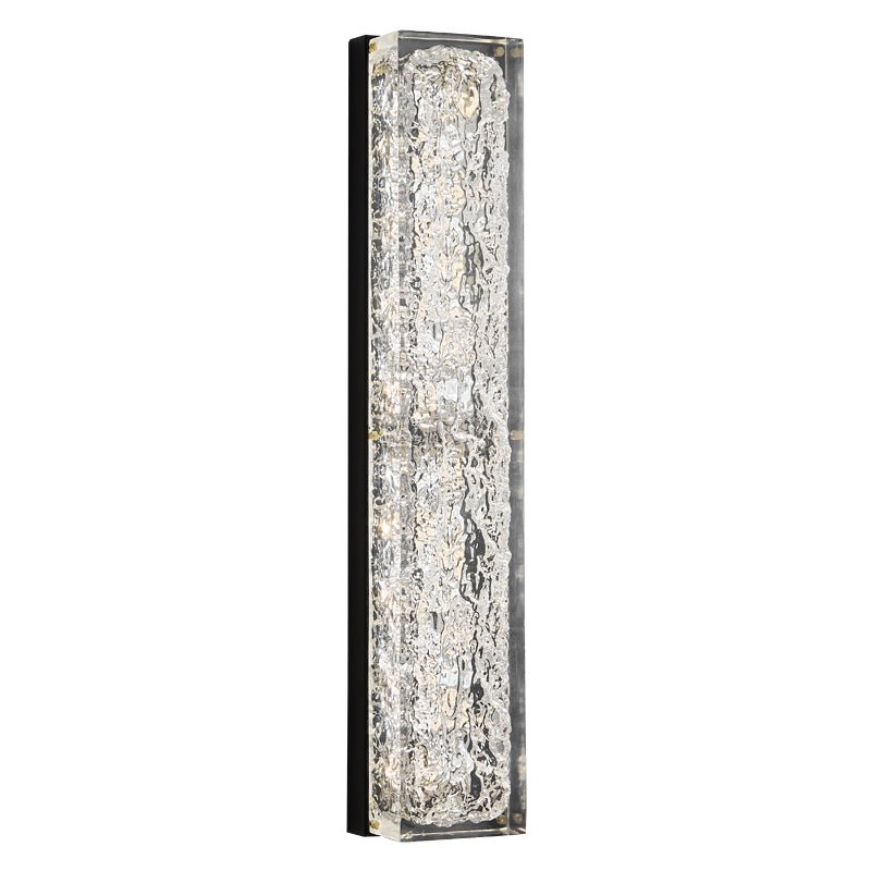 Egan Prismatic Rectangle Resin Wall Lamp - Letslighting