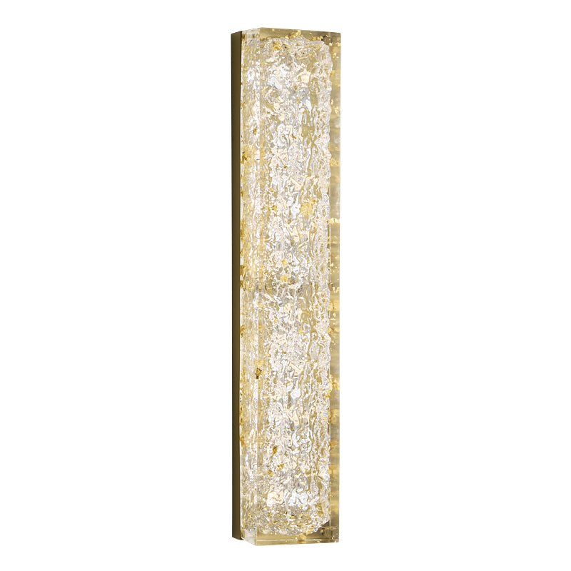Egan Prismatic Rectangle Resin Wall Lamp - Letslighting