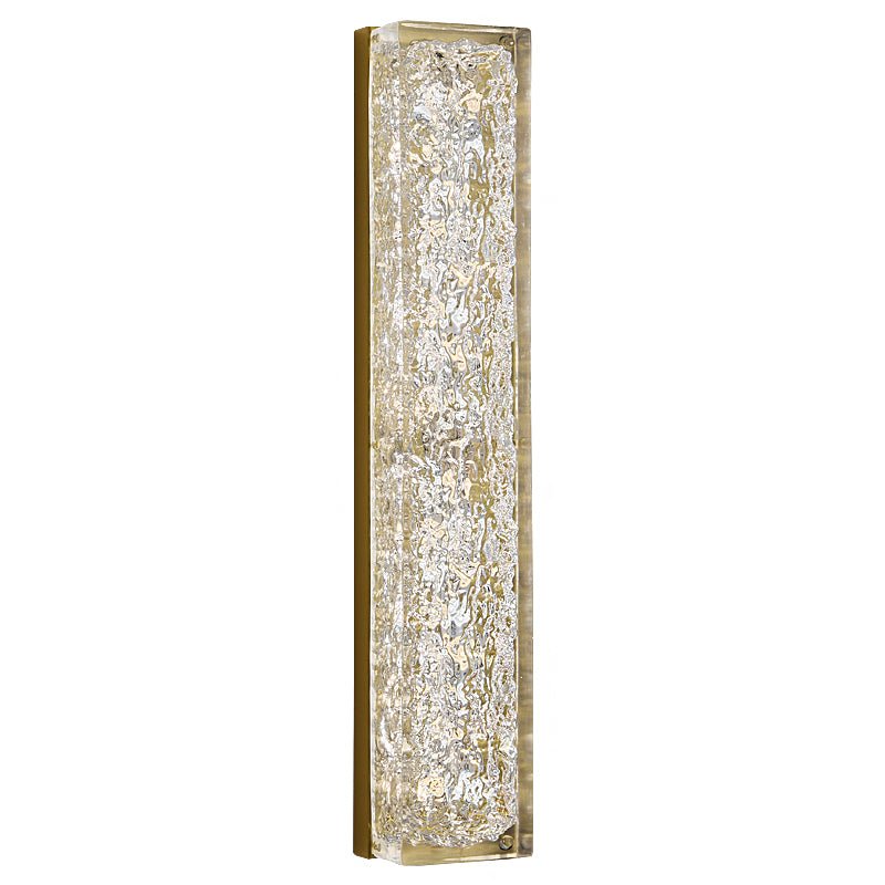 Egan Prismatic Rectangle Resin Wall Lamp - Letslighting