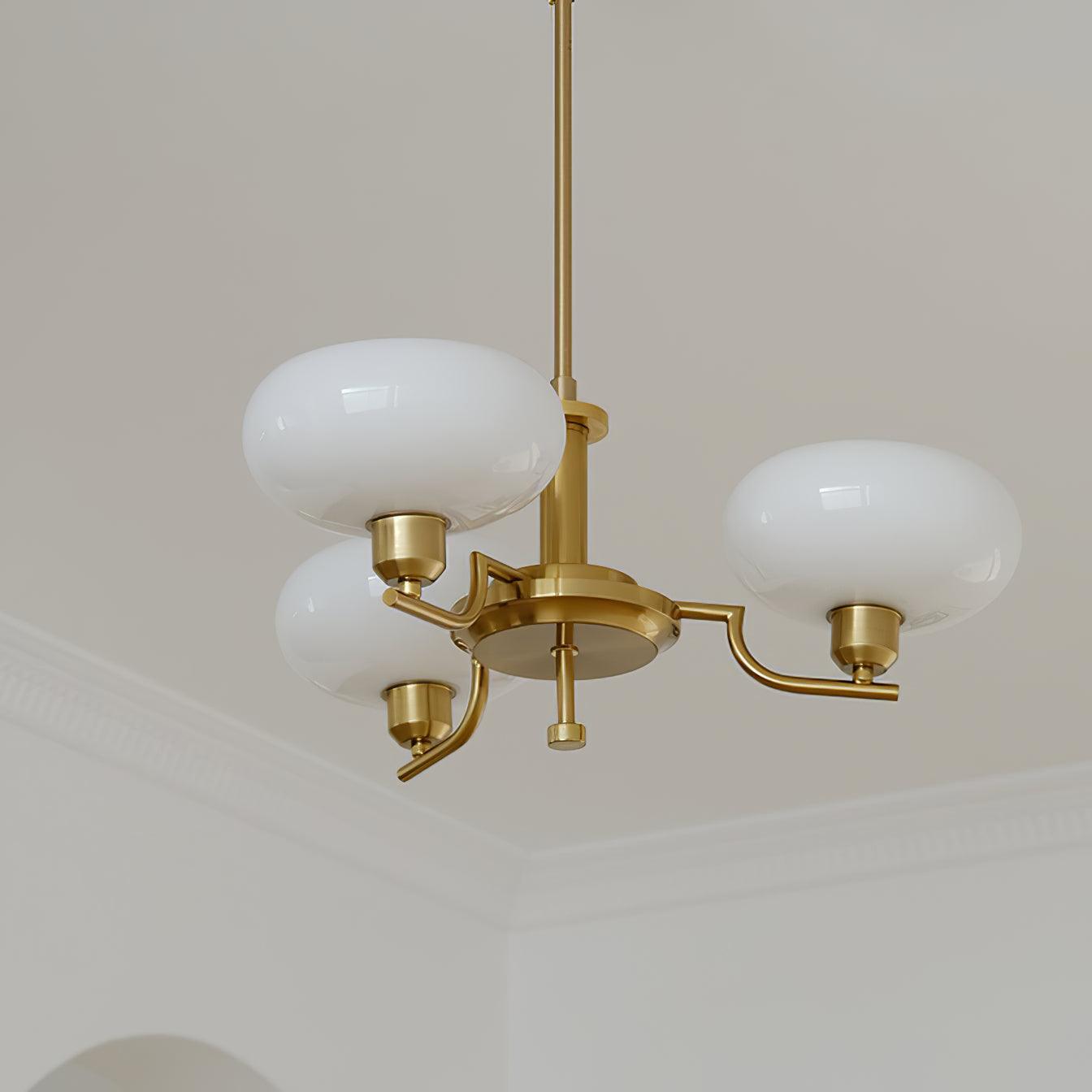 Valentina Chandeliers Glass Midcentury