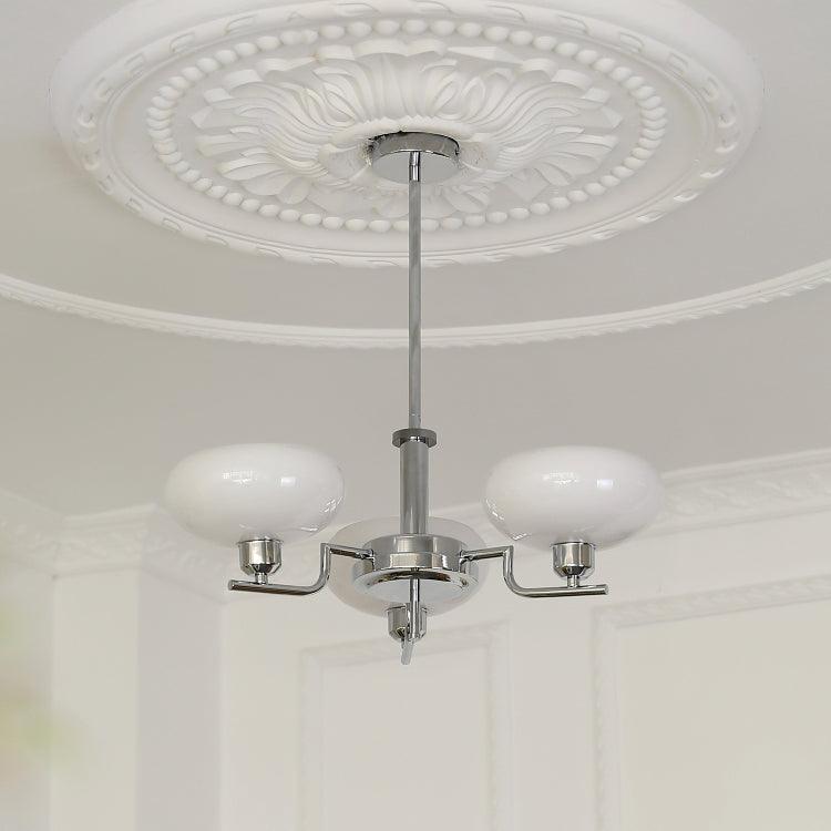 Valentina Chandeliers Glass Midcentury