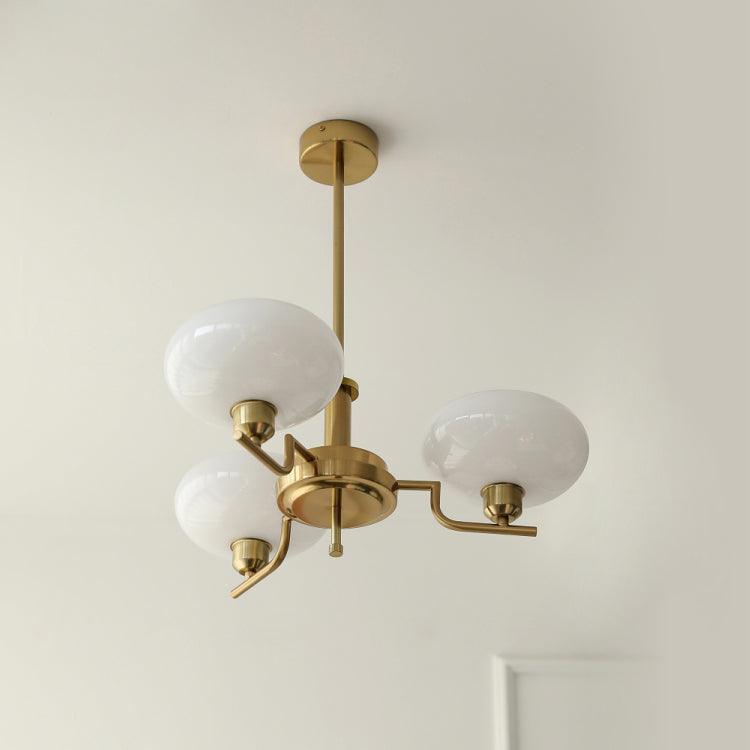 Valentina Chandeliers Glass Midcentury