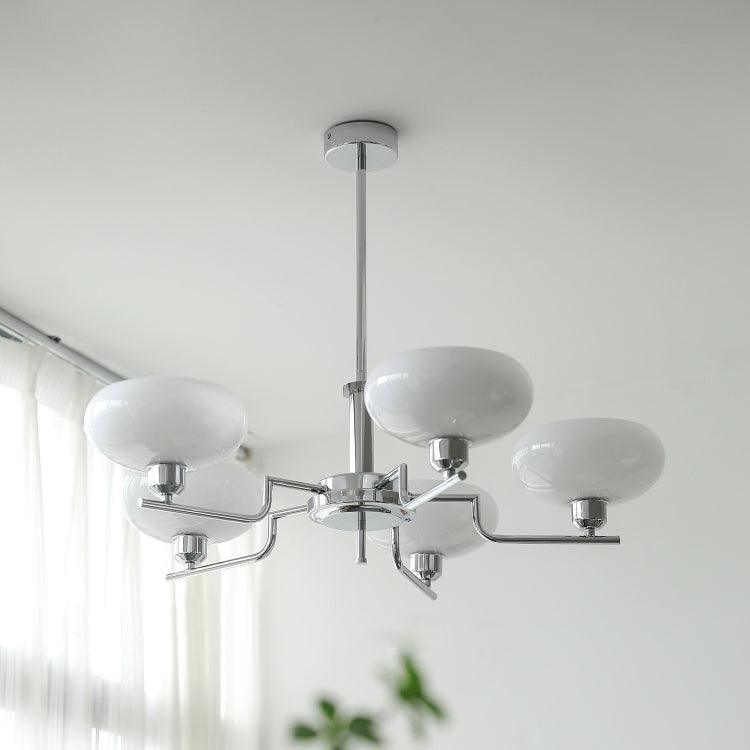 Valentina Chandeliers Glass Midcentury