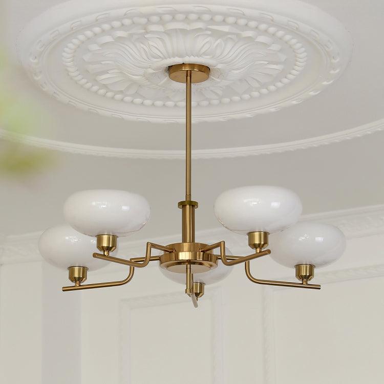 Valentina Chandeliers Glass Midcentury