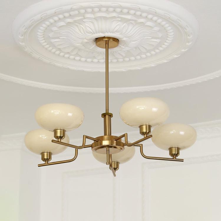 Valentina Chandeliers Glass Midcentury