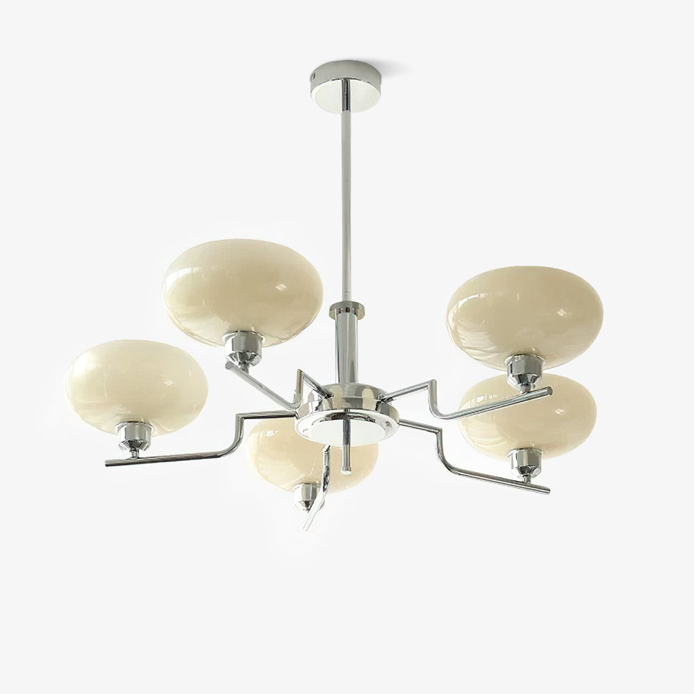 Valentina Chandeliers Glass Midcentury