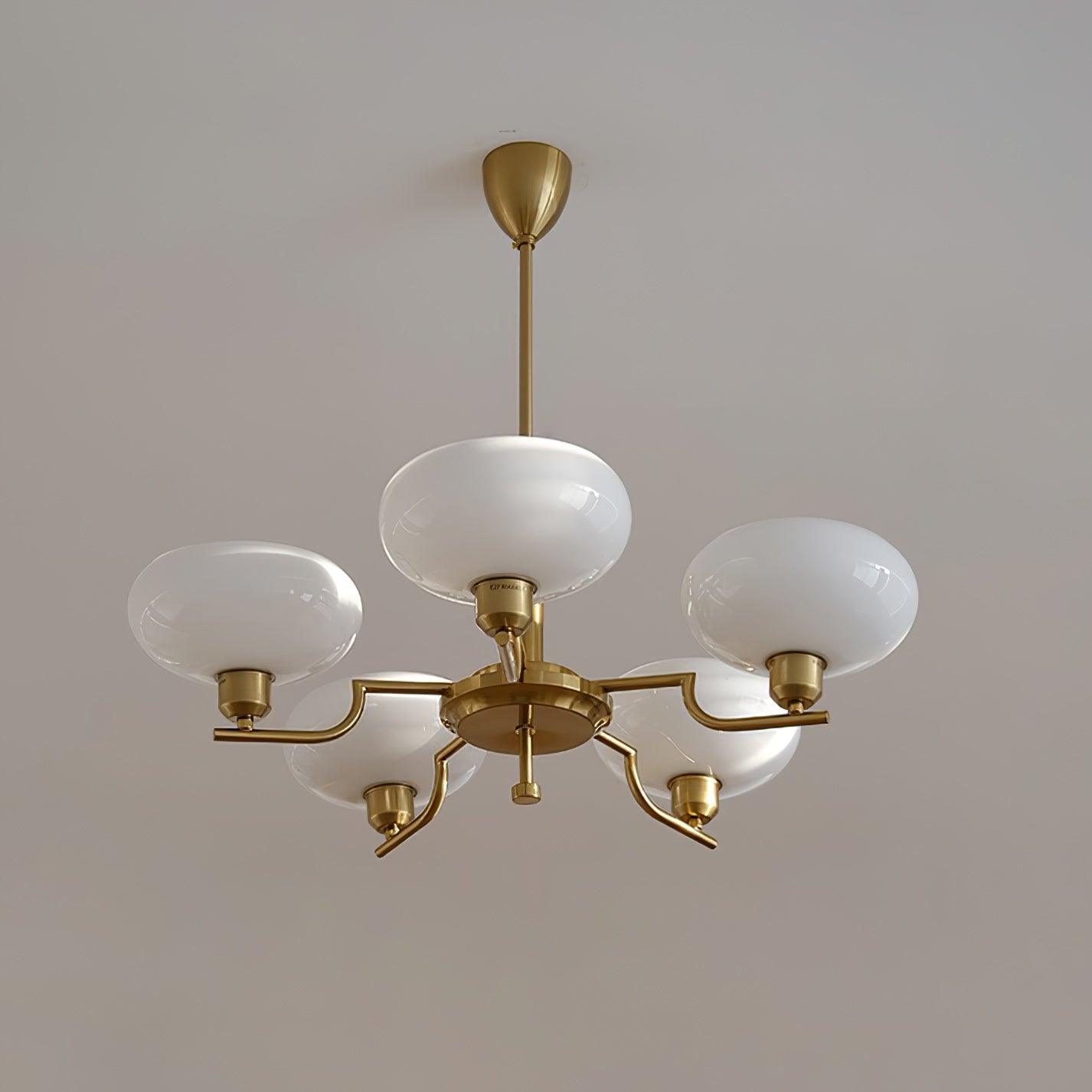 Valentina Chandeliers Glass Midcentury