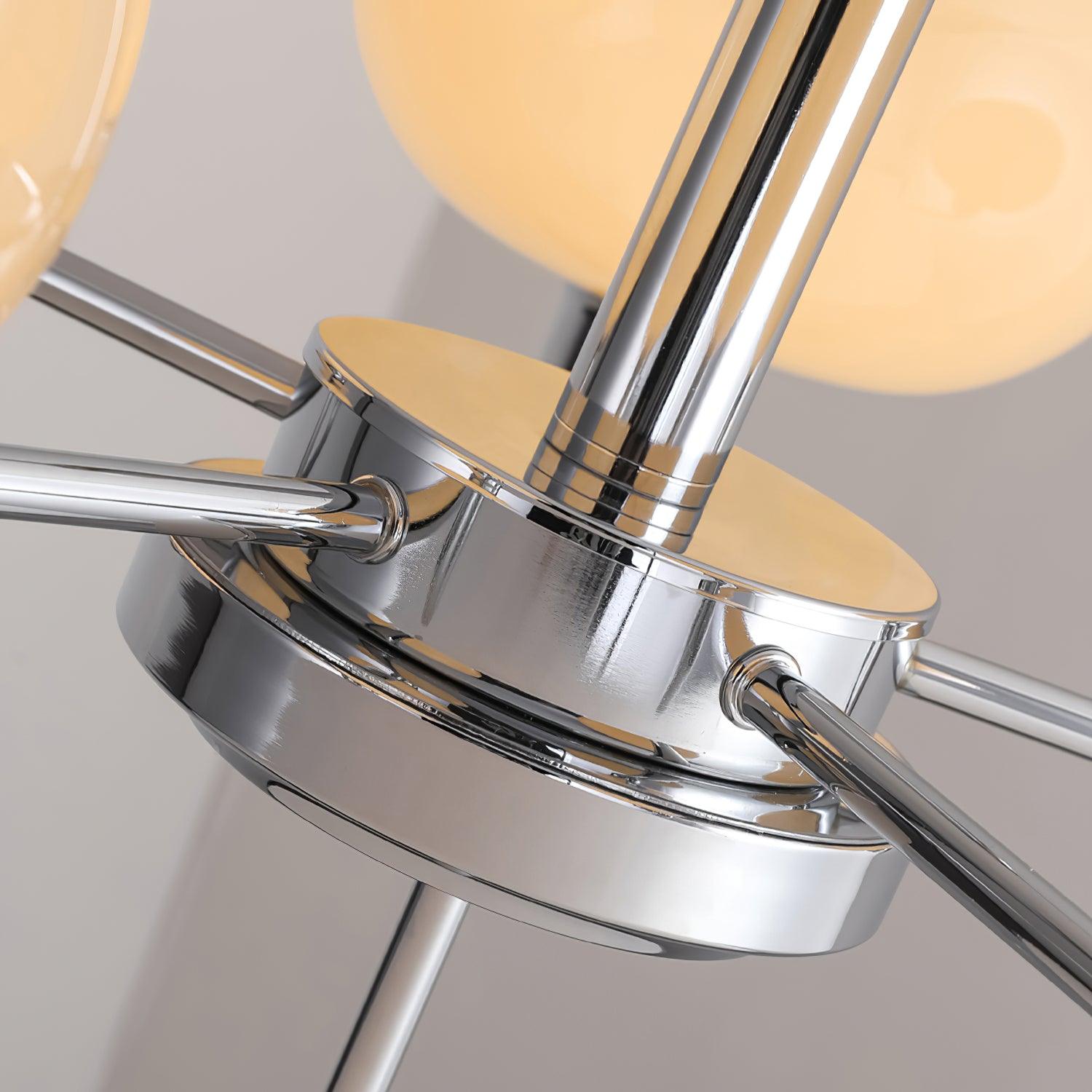 Valentina Chandeliers Glass Midcentury