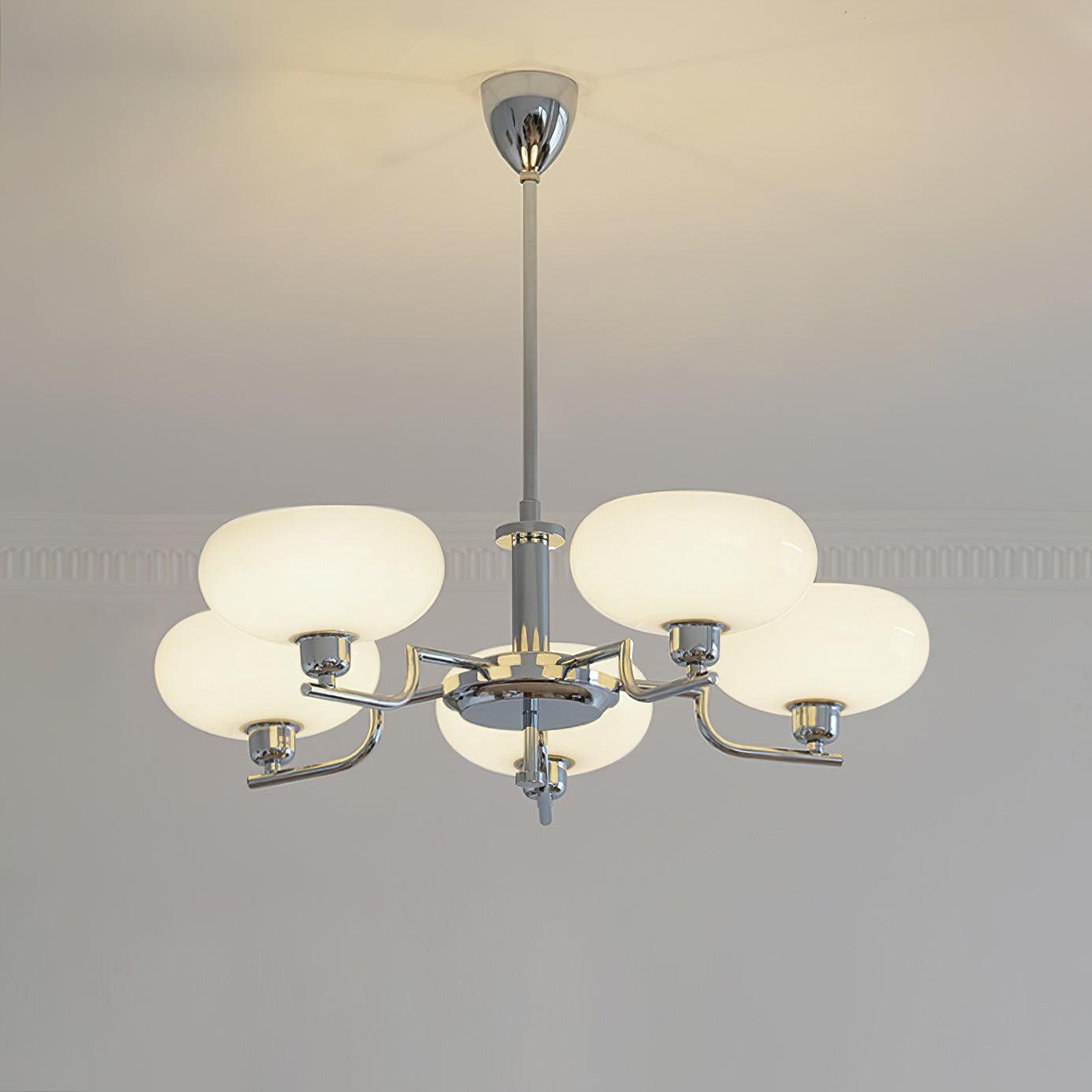 Valentina Chandeliers Glass Midcentury