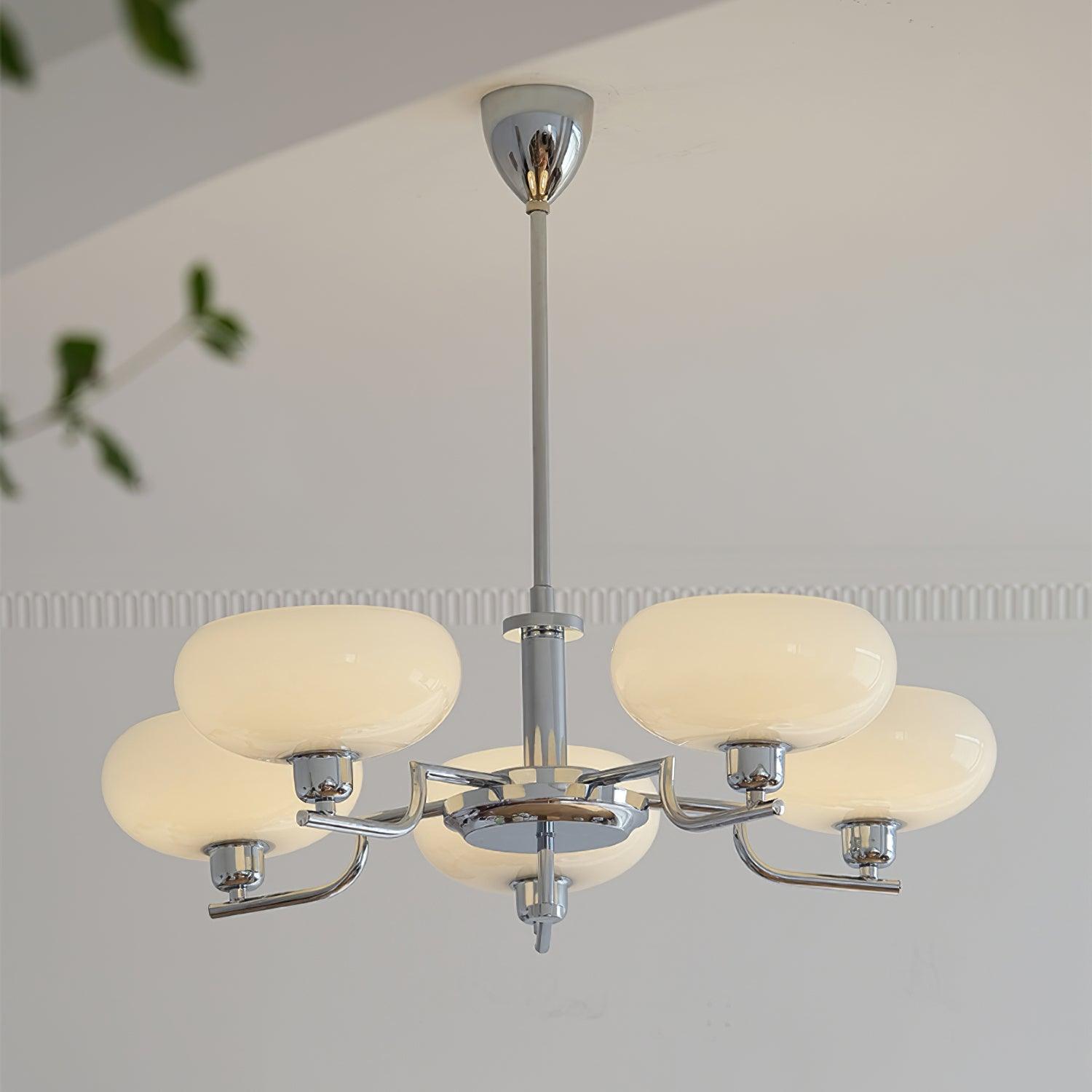 Valentina Chandeliers Glass Midcentury
