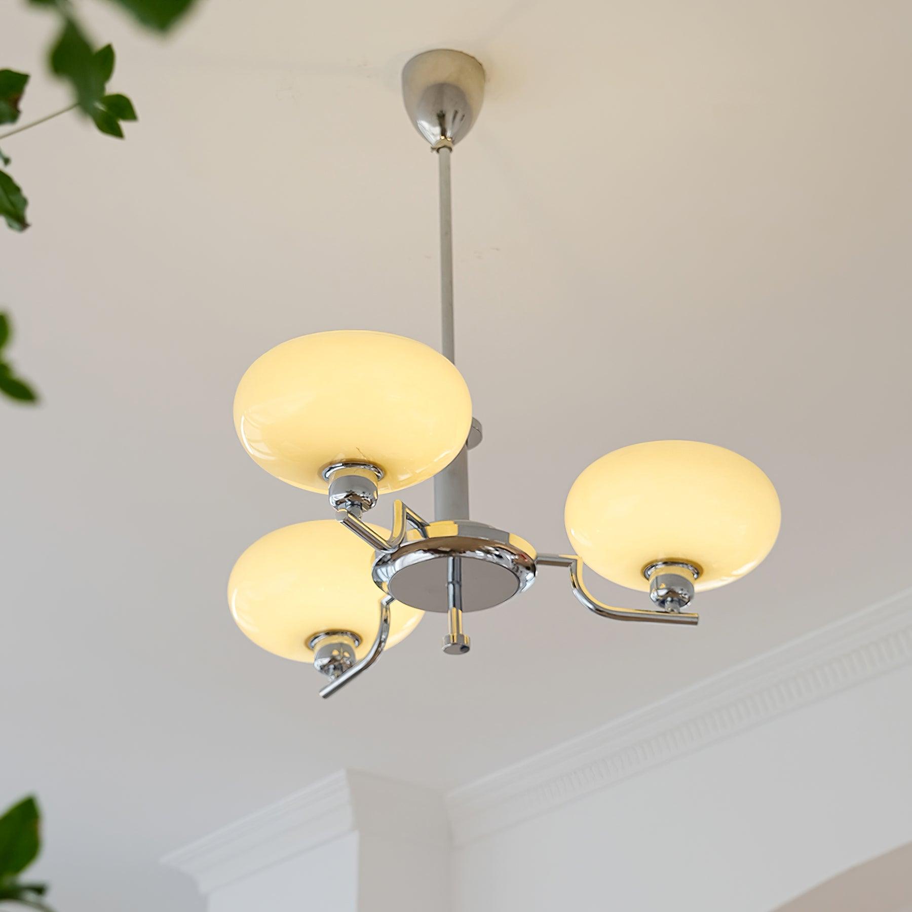 Valentina Chandeliers Glass Midcentury