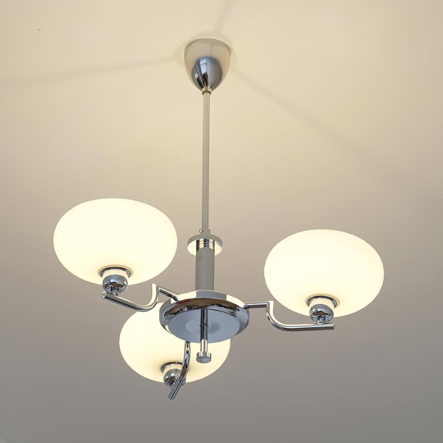 Valentina Chandeliers Glass Midcentury