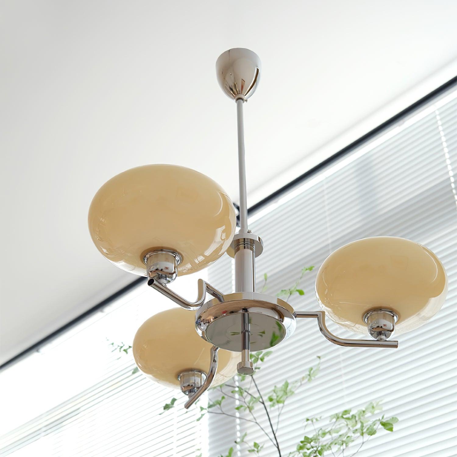 Valentina Chandeliers Glass Midcentury