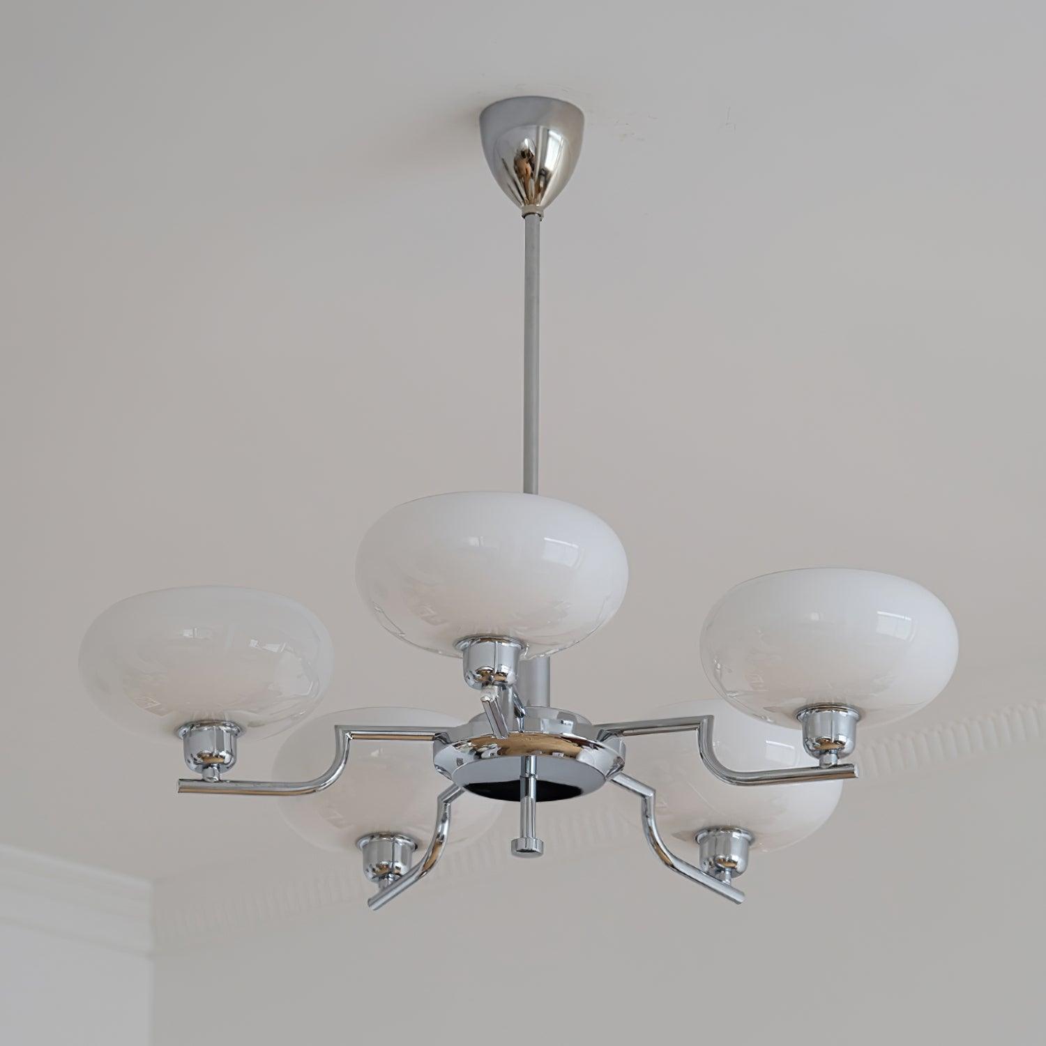 Valentina Chandeliers Glass Midcentury