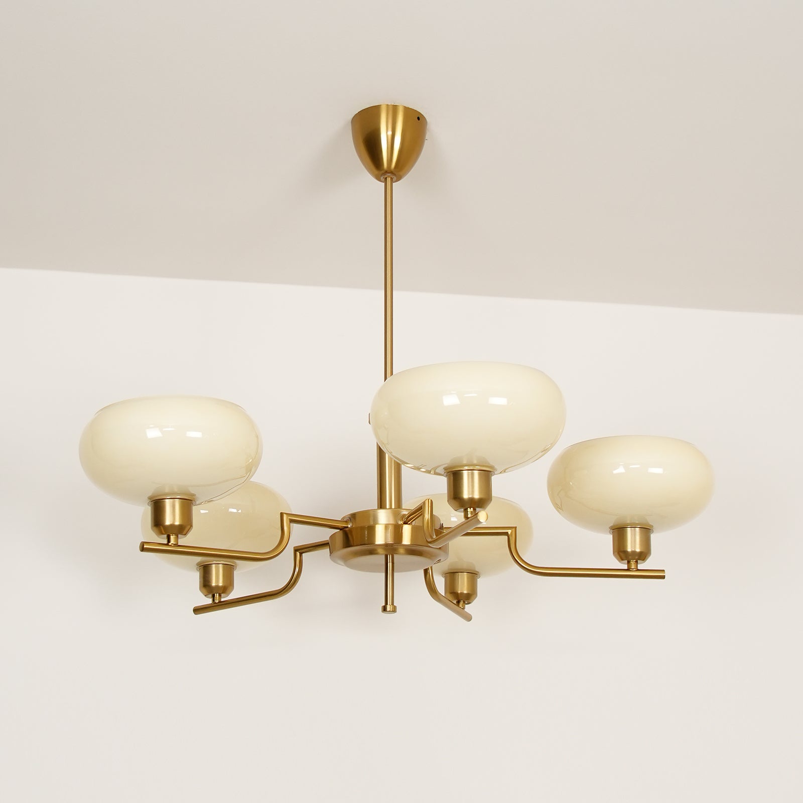 Valentina Chandeliers Glass Midcentury