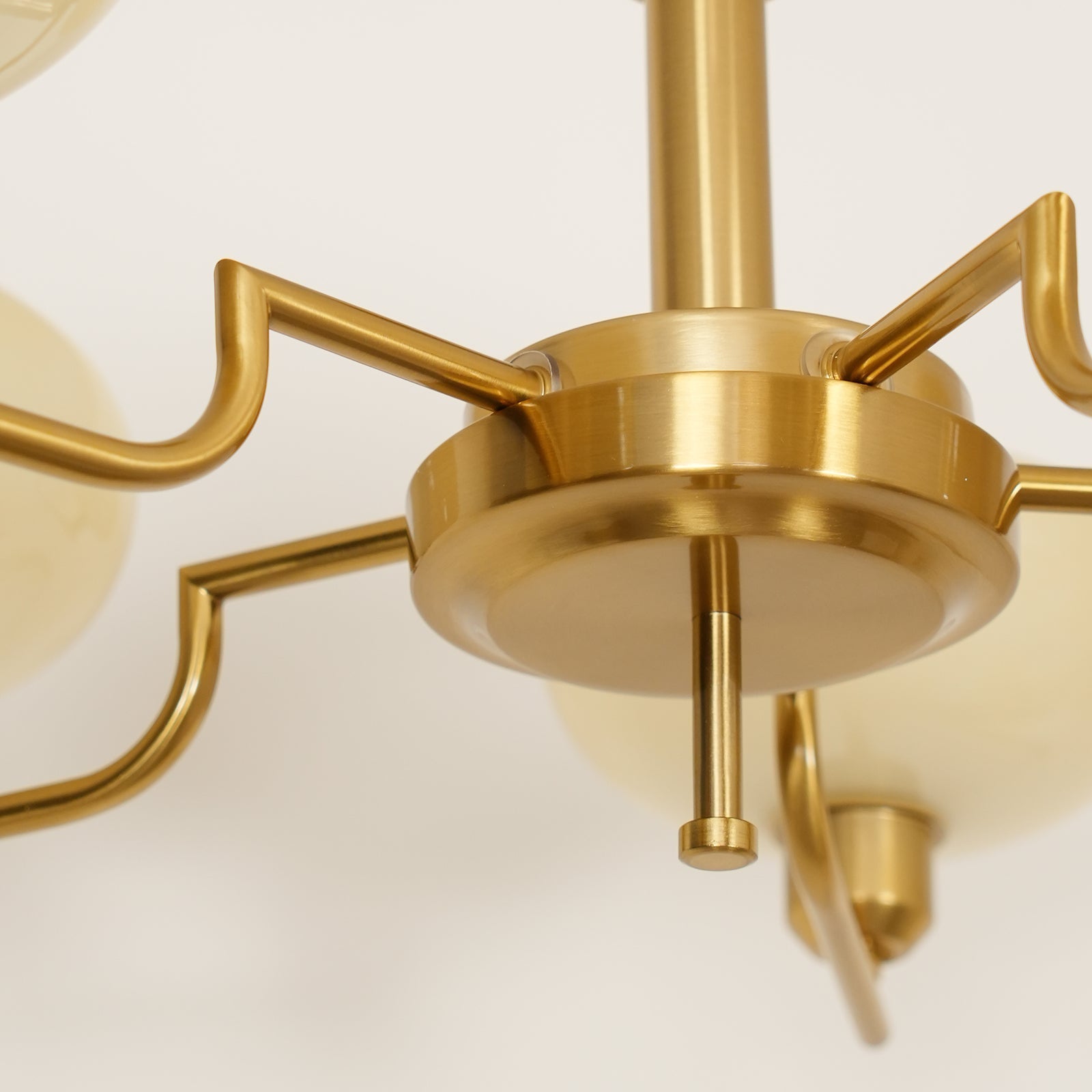 Valentina Chandeliers Glass Midcentury