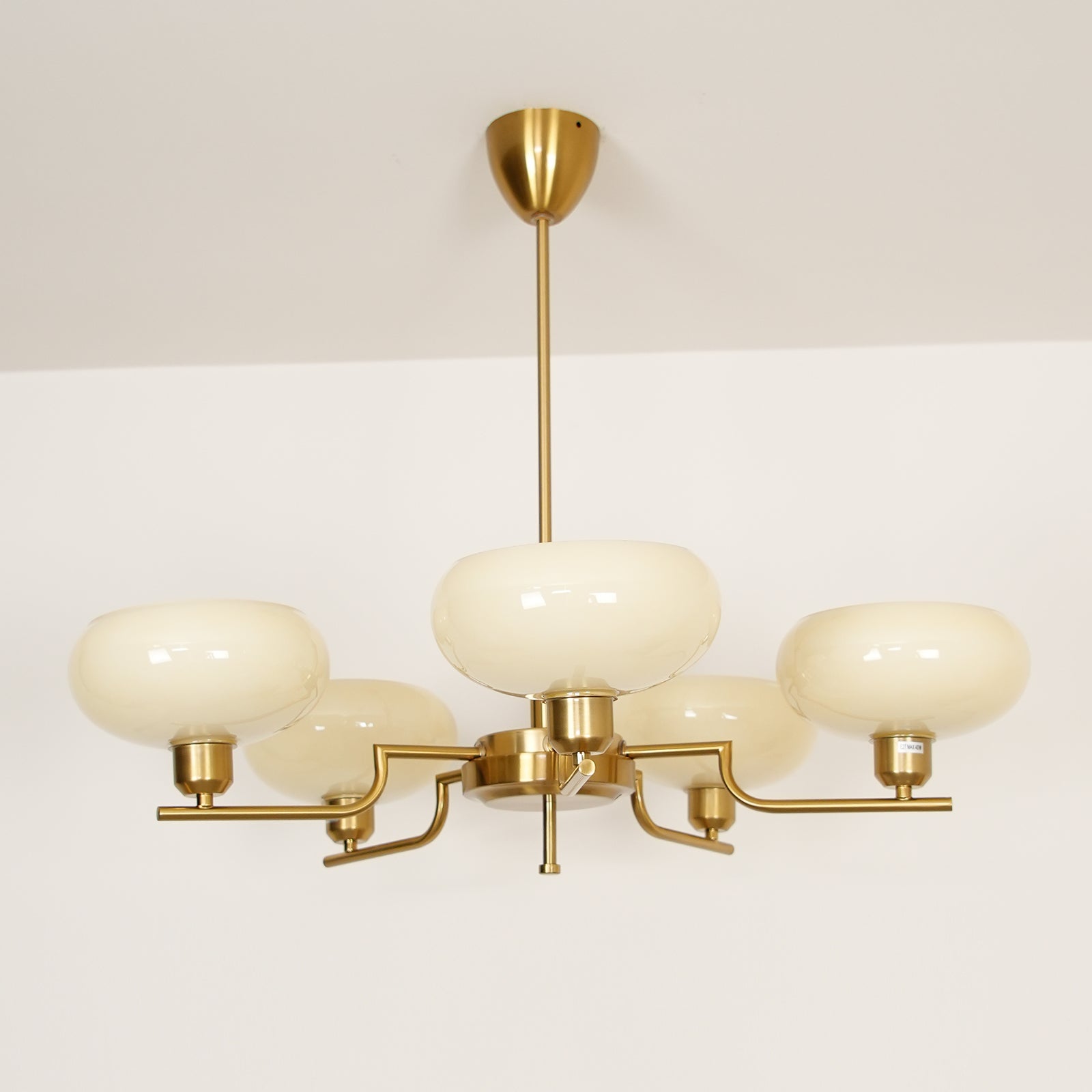 Valentina Chandeliers Glass Midcentury