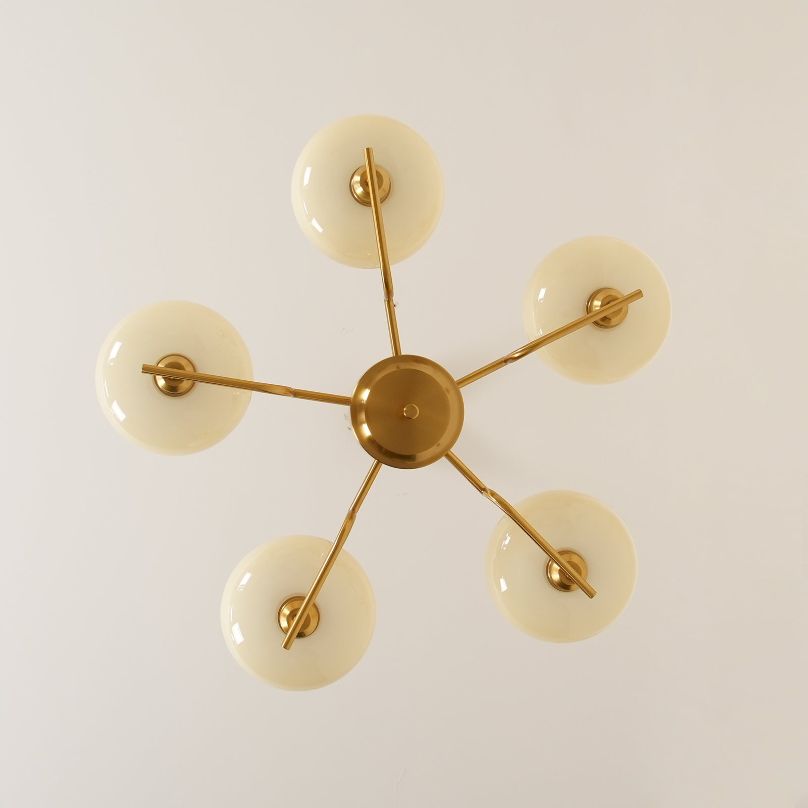Valentina Chandeliers Glass Midcentury