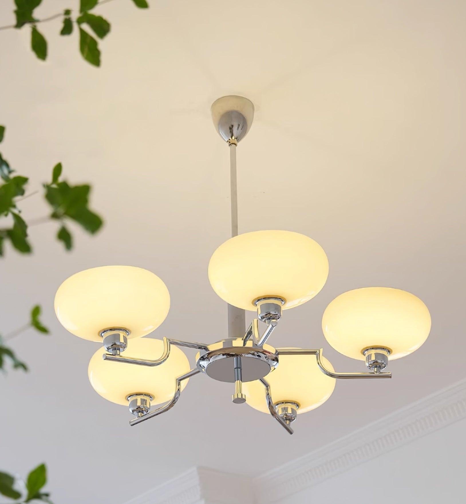 Valentina Chandeliers Glass Midcentury