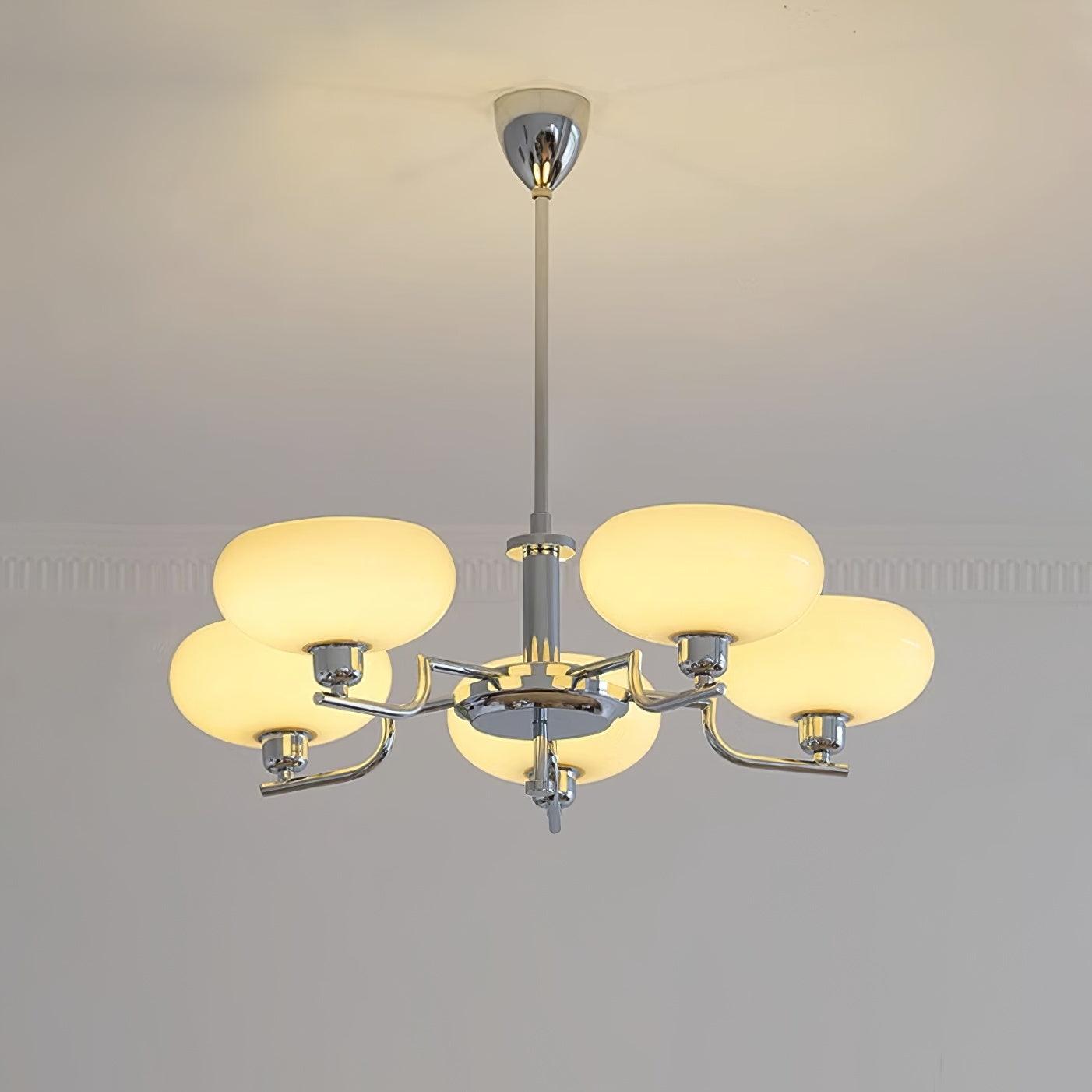 Valentina Chandeliers Glass Midcentury