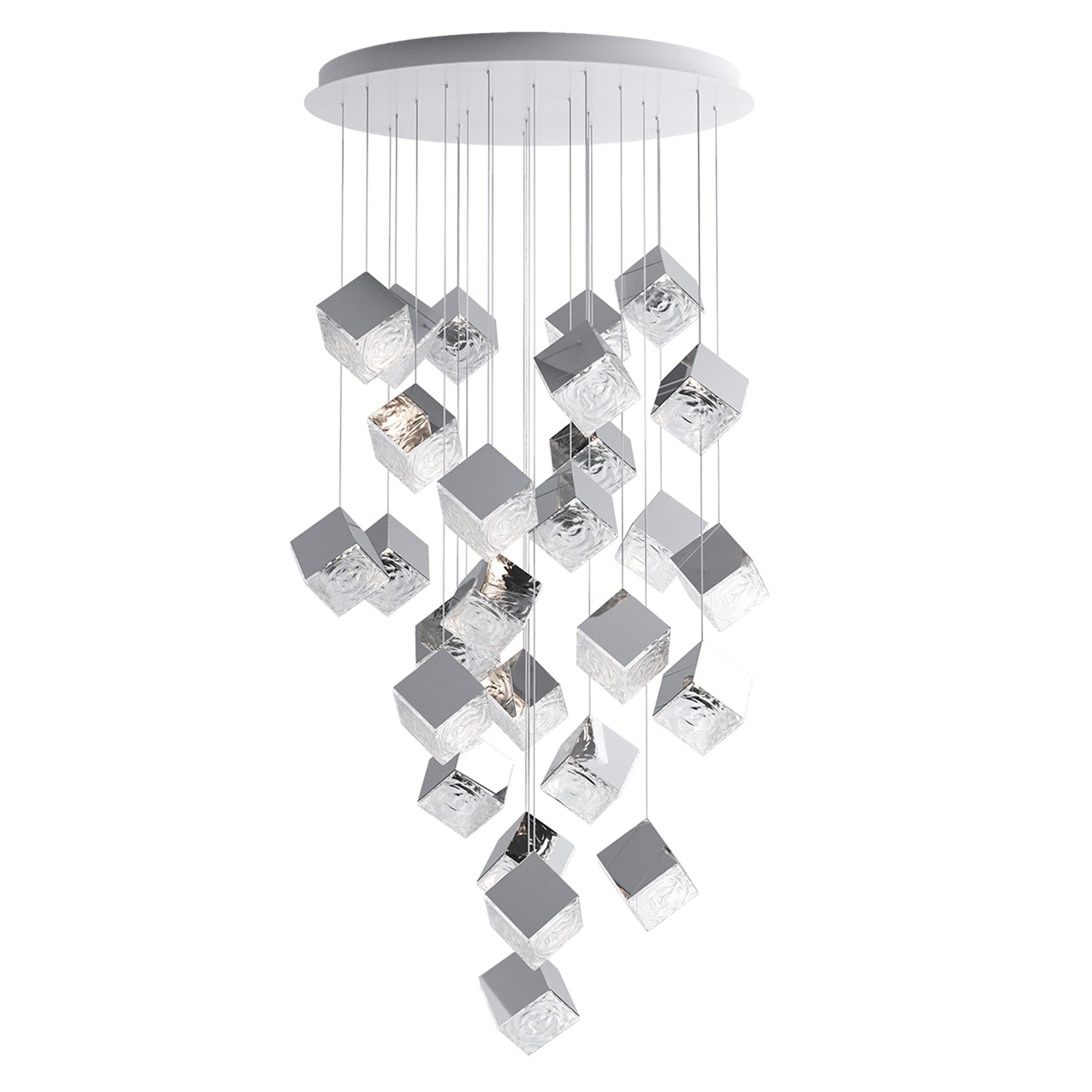 Arco Artistic Geometric Cube Chandelier - Letslighting