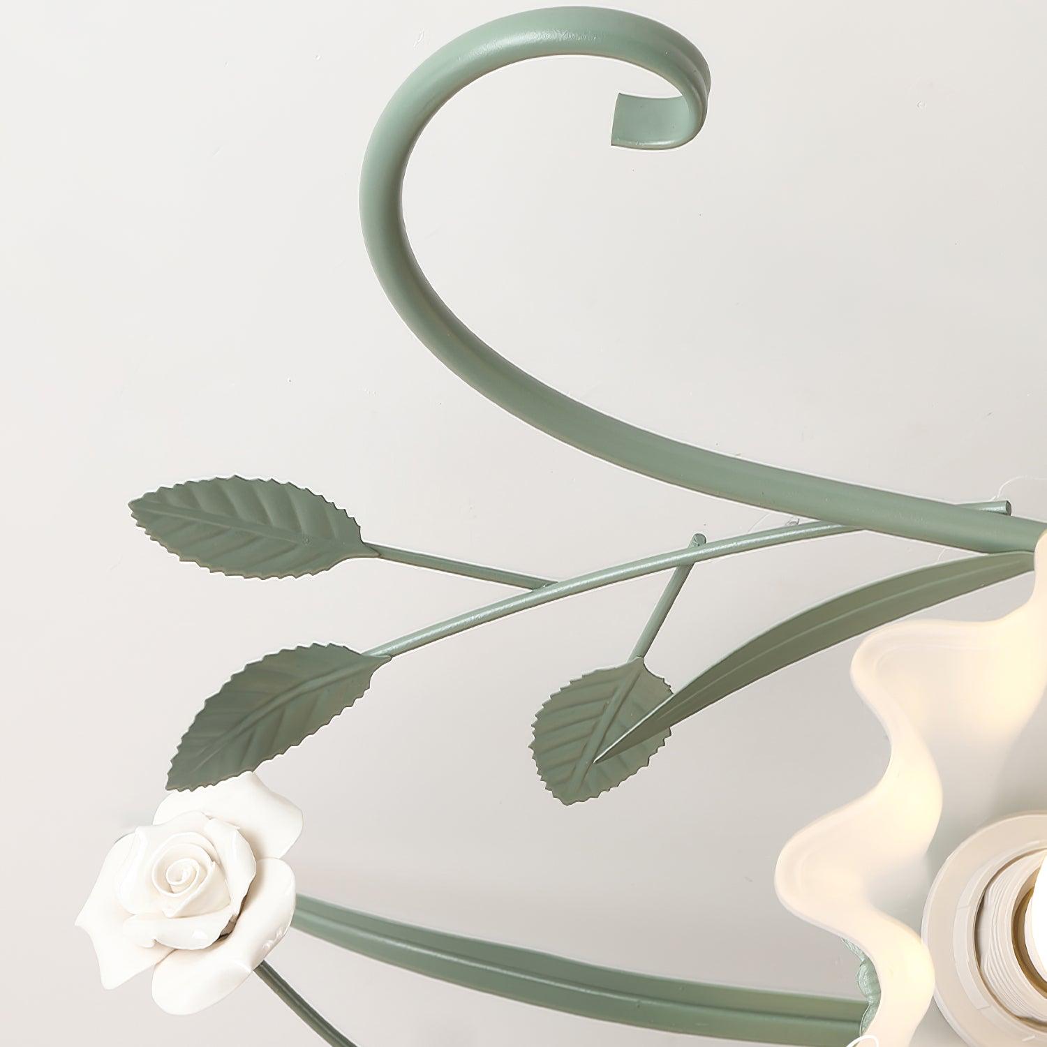 Nylirir Unique Art Classic Ceramics Ceiling Lamp - Letslighting