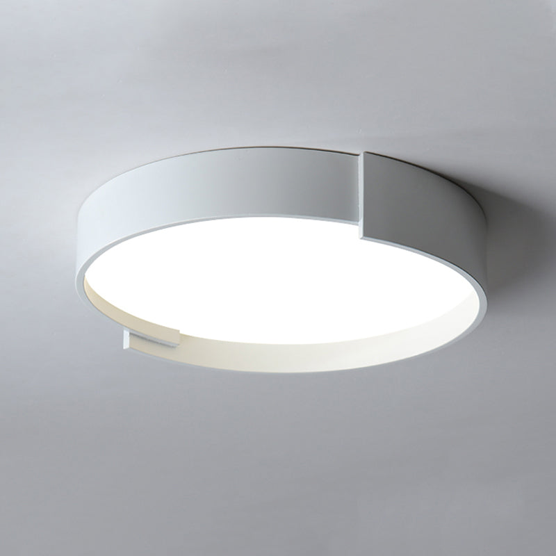 Arisha Modern Round Flush Mount Ceiling Light LED Double Layer