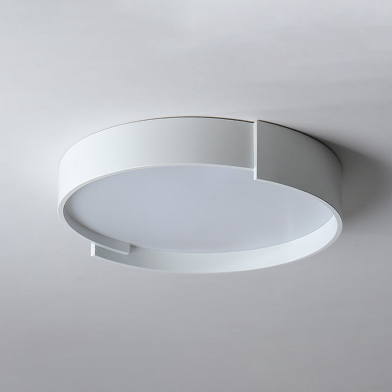 Arisha Modern Round Flush Mount Ceiling Light LED Double Layer