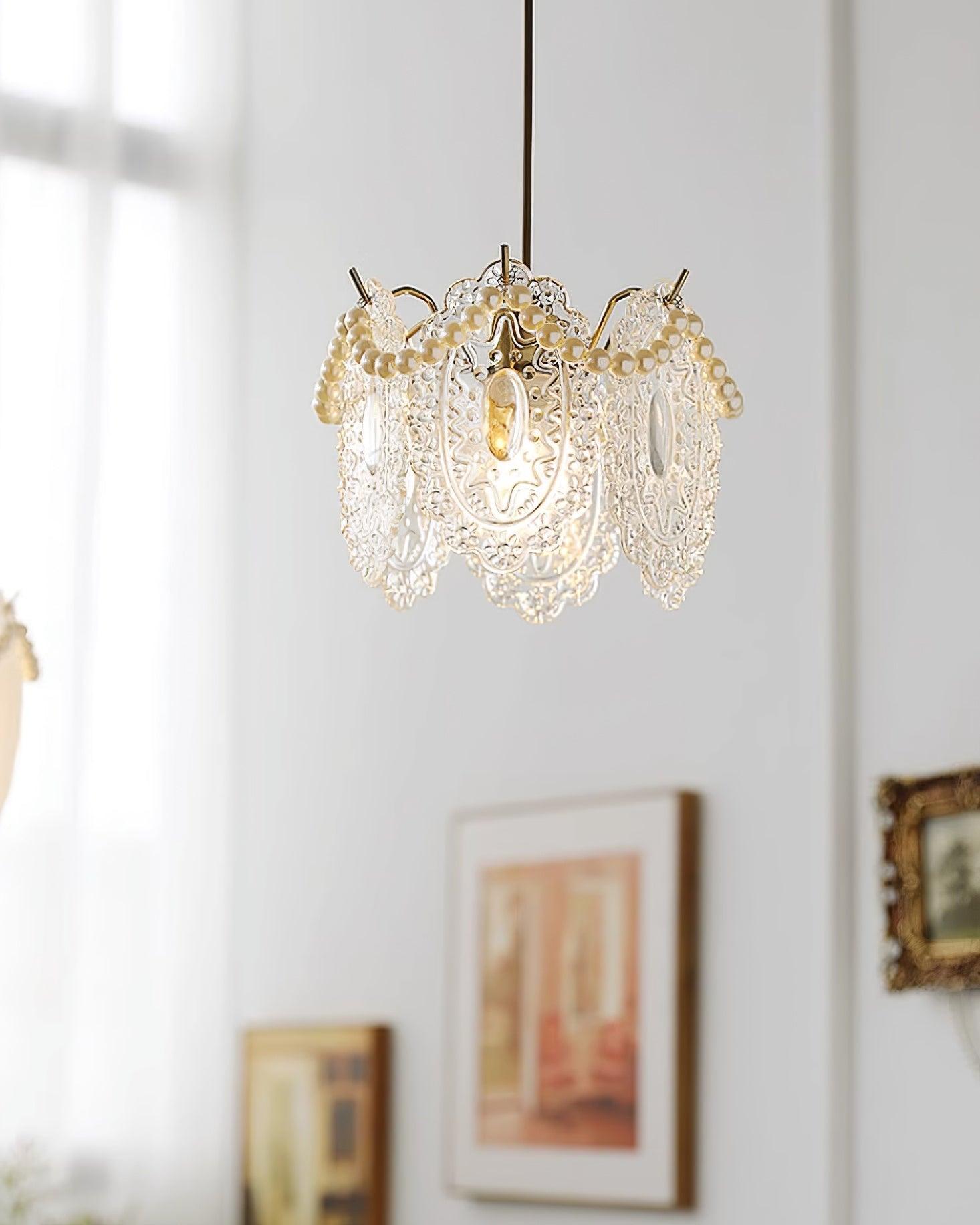 Elysia Glass Shade Pendant Light - Letslighting