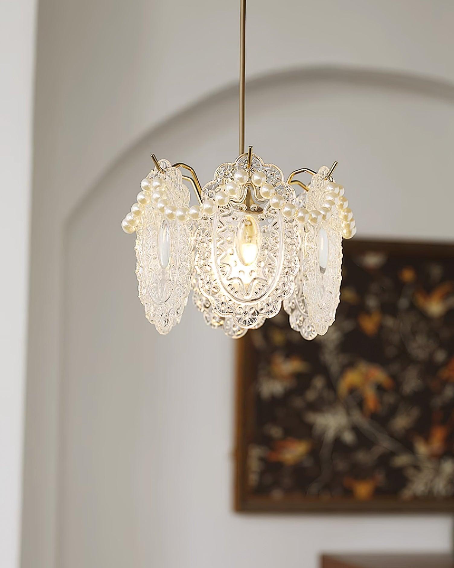 Elysia Glass Shade Pendant Light - Letslighting